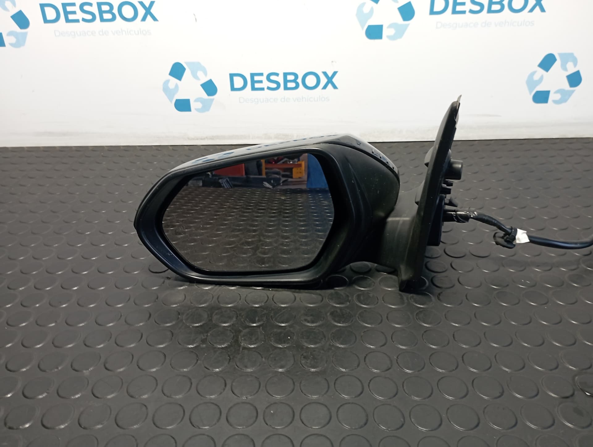 Recambio de RETROVISOR IZQUIERDO para TOYOTA YARIS (XP21) YARIS HIBRID M15A referencia OEM IAM 9902200LH - AZUL