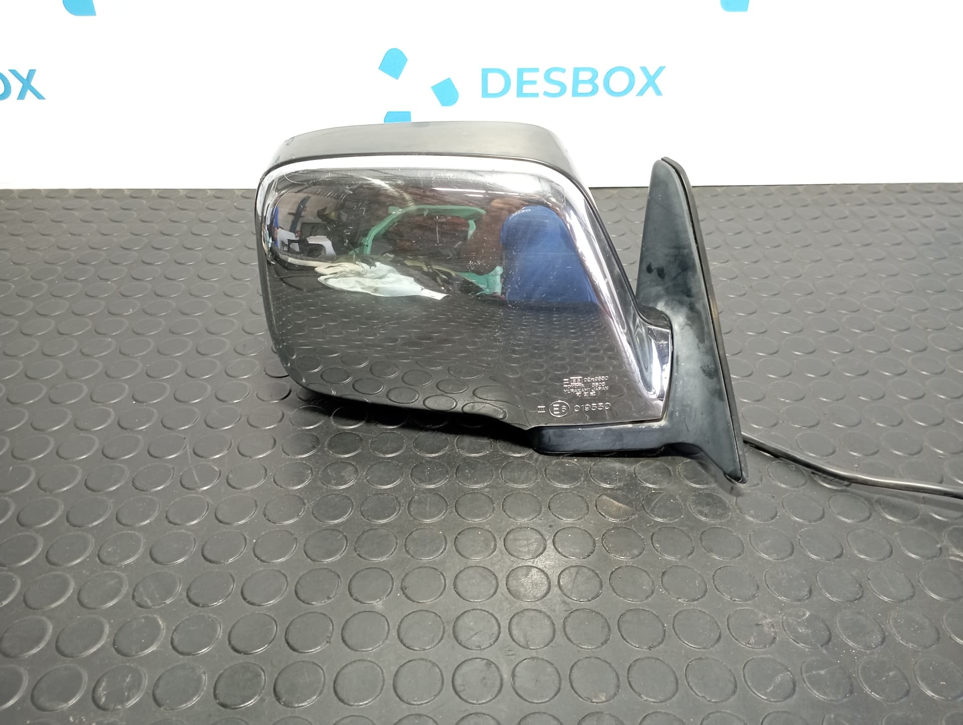 Recambio de RETROVISOR DERECHO para TOYOTA LAND CRUISER HDJ80 LAND CRUISER 4.2 TD 1HDT referencia OEM IAM E6019330 - NEGRO 3