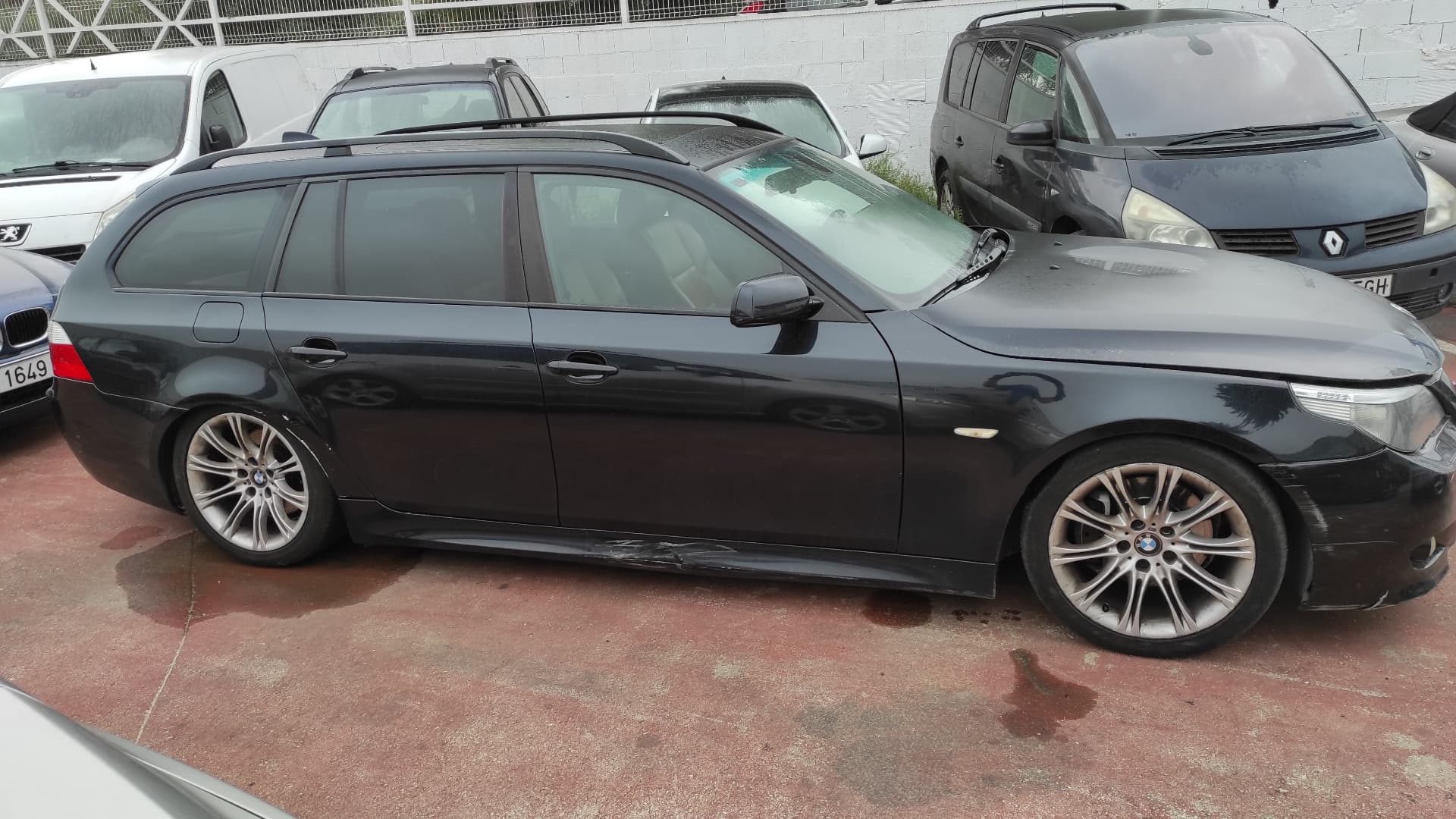 Recambio de ALETA DELANTERA DERECHA para BMW SERIE 5 TOURING (E61) 530 D M57D 306D2 - NEGRO 3