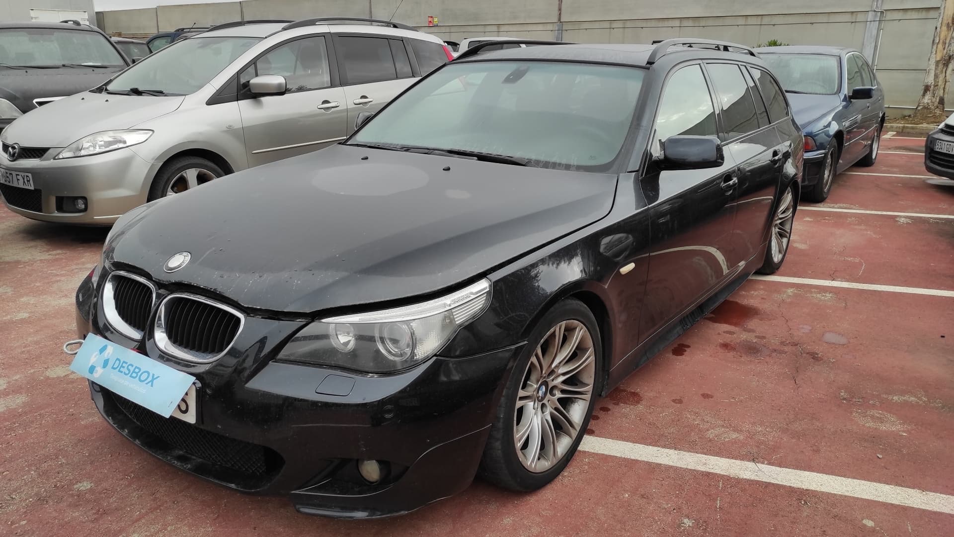 Recambio de ALETA DELANTERA DERECHA para BMW SERIE 5 TOURING (E61) 530 D M57D 306D2 - NEGRO 10
