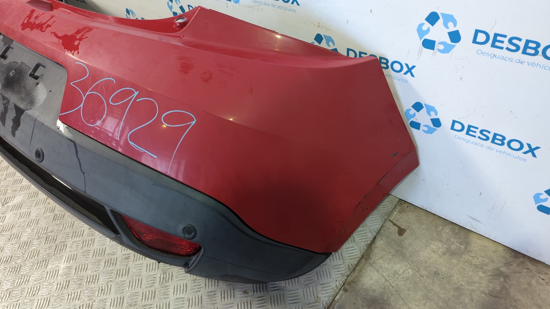 Recambio de PARAGOLPES TRASERO para RENAULT MEGANE III COUPE MEGANE COUPE 1.5 DCI K9KG8 - ROJO 4