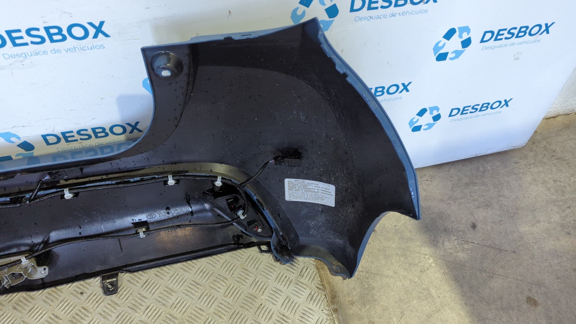 Recambio de PARAGOLPES TRASERO para TOYOTA YARIS (XP21) YARIS HIBRID M15A - AZUL 6