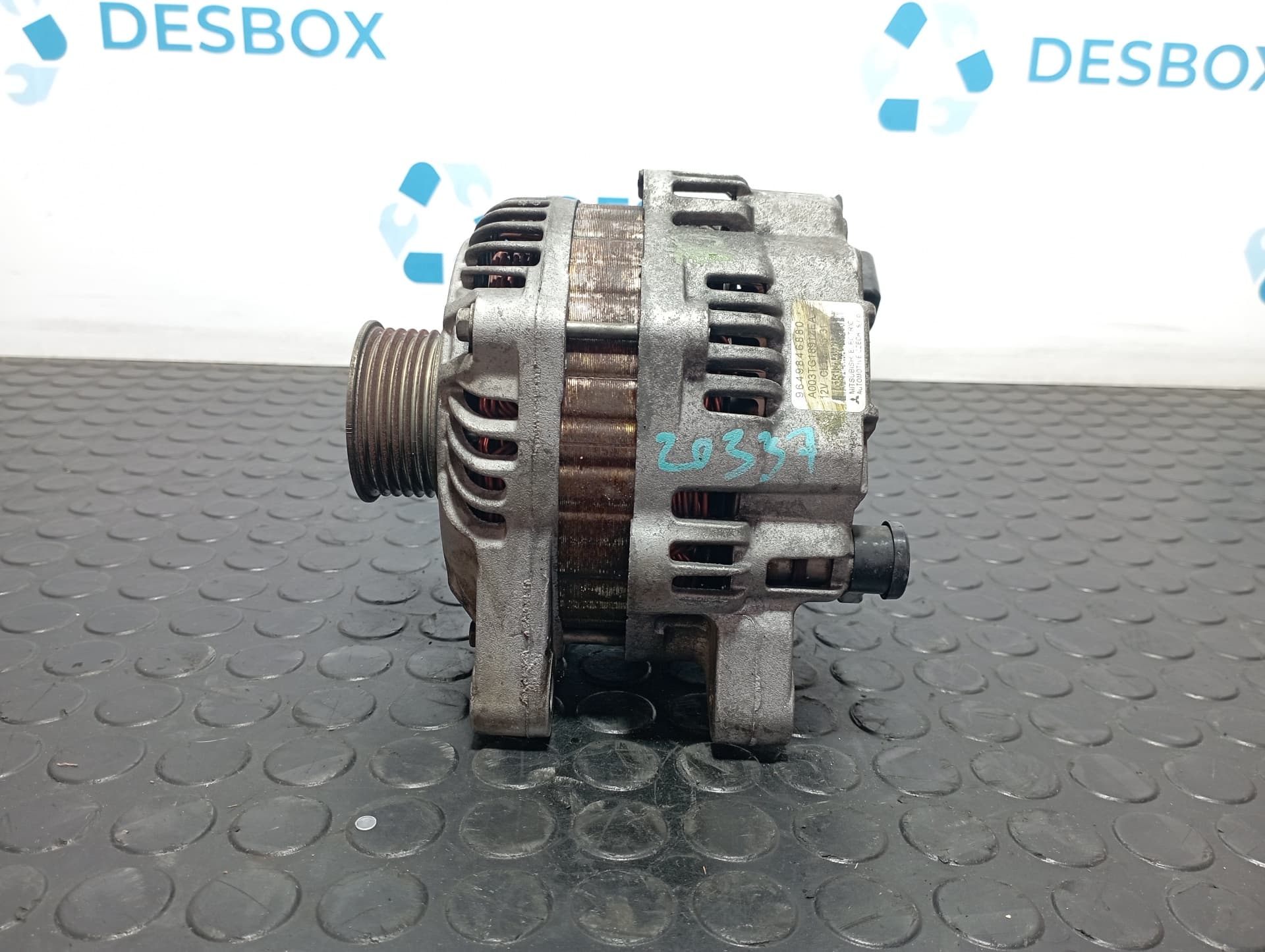 Recambio de ALTERNADOR para PEUGEOT 407 COUPE 2.2 CAT 3FYEW12J4 referencia OEM IAM 9649846880 - ROJO 4