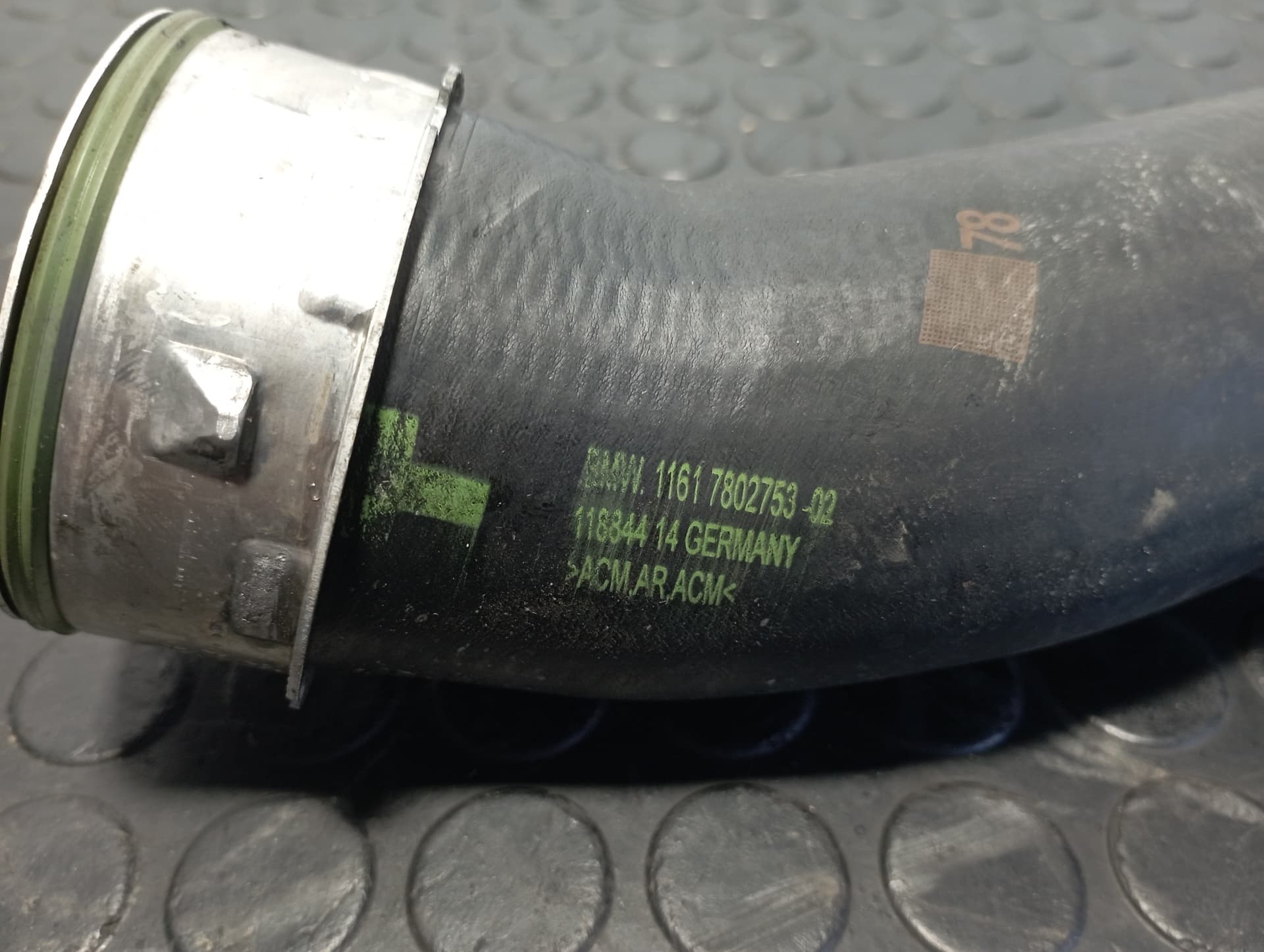 Recambio de TUBO para BMW SERIE 3 CABRIO (E93) 320D A CABRIO N47D20C referencia OEM IAM 1161780275302 - GRANATE 4