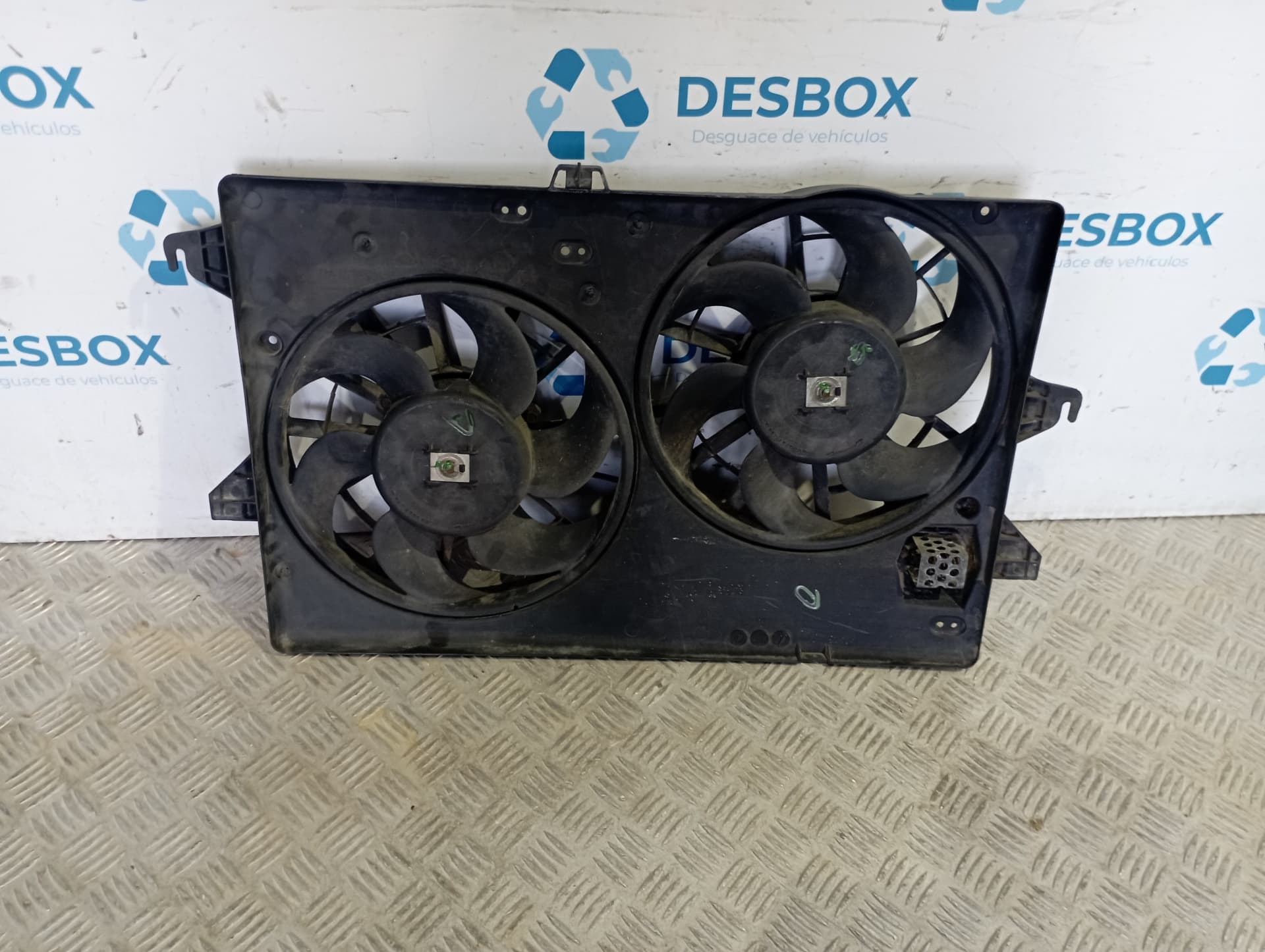 Recambio de ELECTROVENTILADOR para FORD MONDEO BERLINA (GD) Ambiente RFN referencia OEM IAM 93BB8C607 - AZUL 2