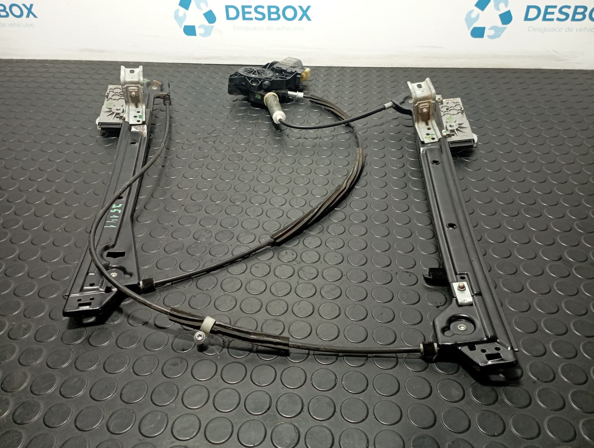 Recambio de ELEVALUNAS DELANTERO DERECHO para BMW MINI (R50,R53) Cooper W10B16A referencia OEM IAM 2753722A2A - GRIS