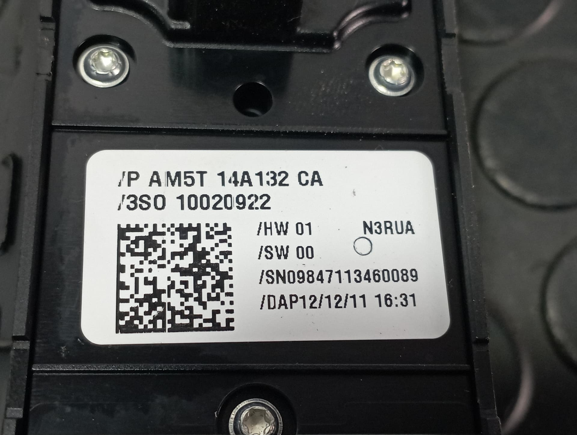 Recambio de MANDO ELEVALUNAS DELANTERO IZQUIERDO para FORD FOCUS TURN. III1.6 TDCI T1DB referencia OEM IAM AM5T14A132CA - GRIS 4