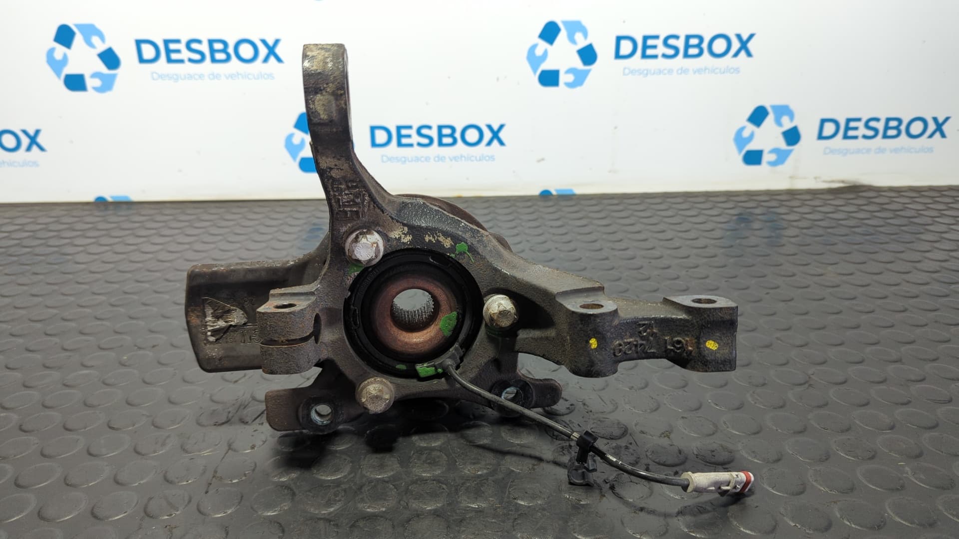 Recambio de MANGUETA DELANTERA IZQUIERDA para OPEL ASTRA H BER. Z17DTH referencia OEM IAM 13156047 - GRIS