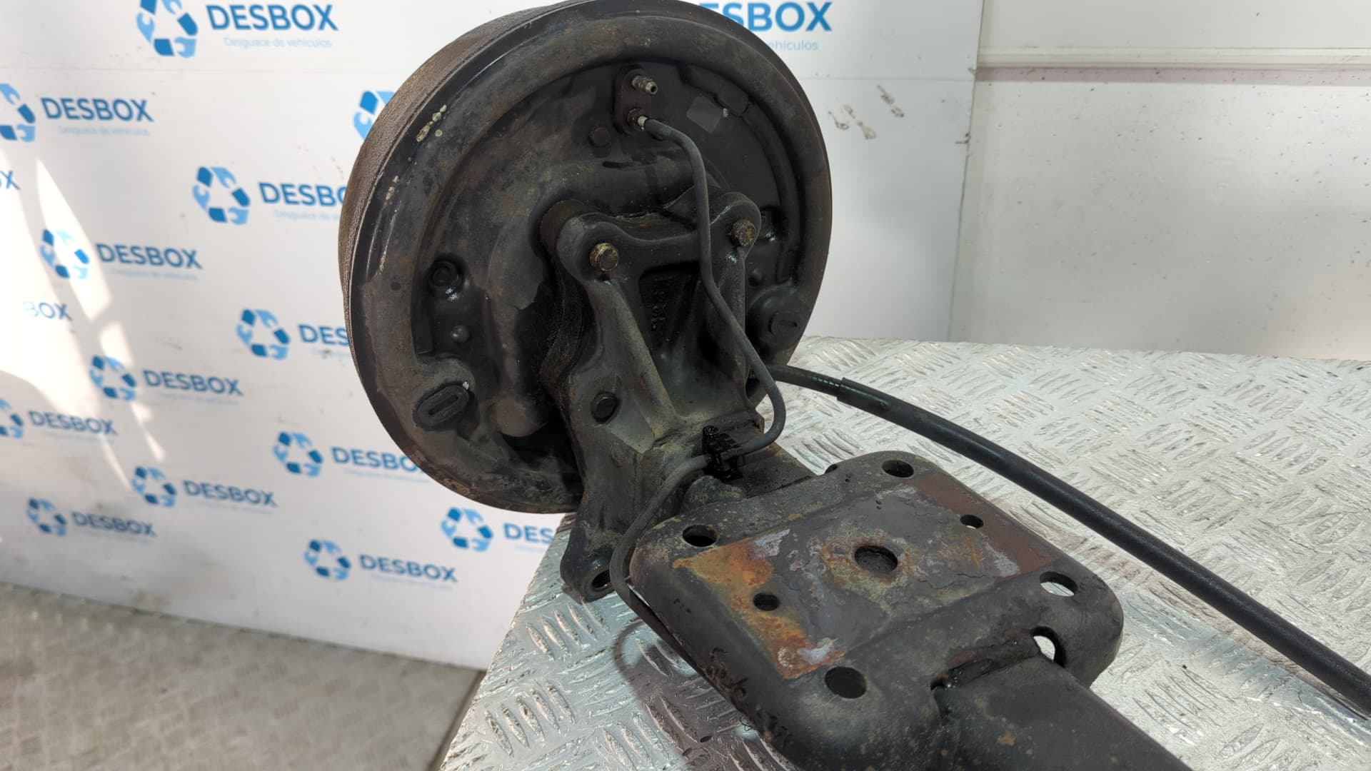 Recambio de PUENTE TRASERO para FIAT DUCATO CAJA CERRADA (DESDE 03.94) D 2,            Batalla 3200 8140.67 - BLANCO 3