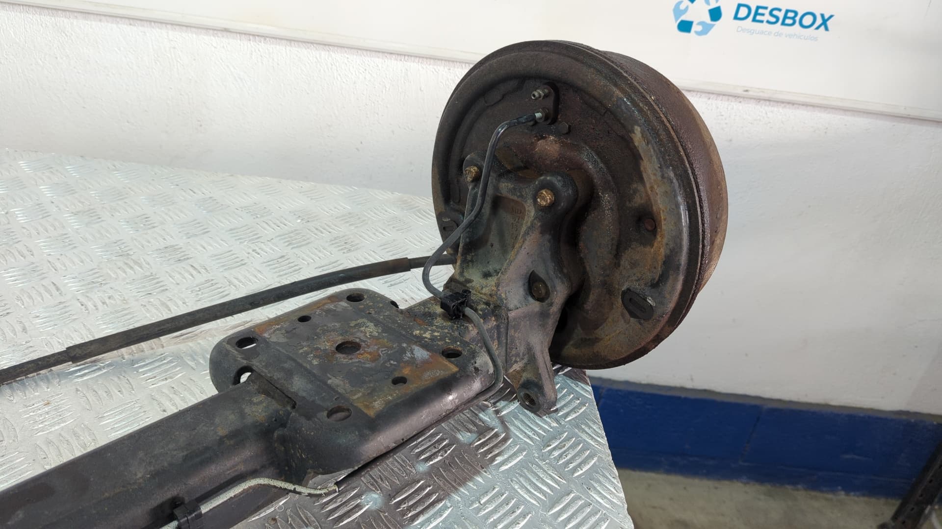 Recambio de PUENTE TRASERO para FIAT DUCATO CAJA CERRADA (DESDE 03.94) D 2,            Batalla 3200 8140.67 - BLANCO 4