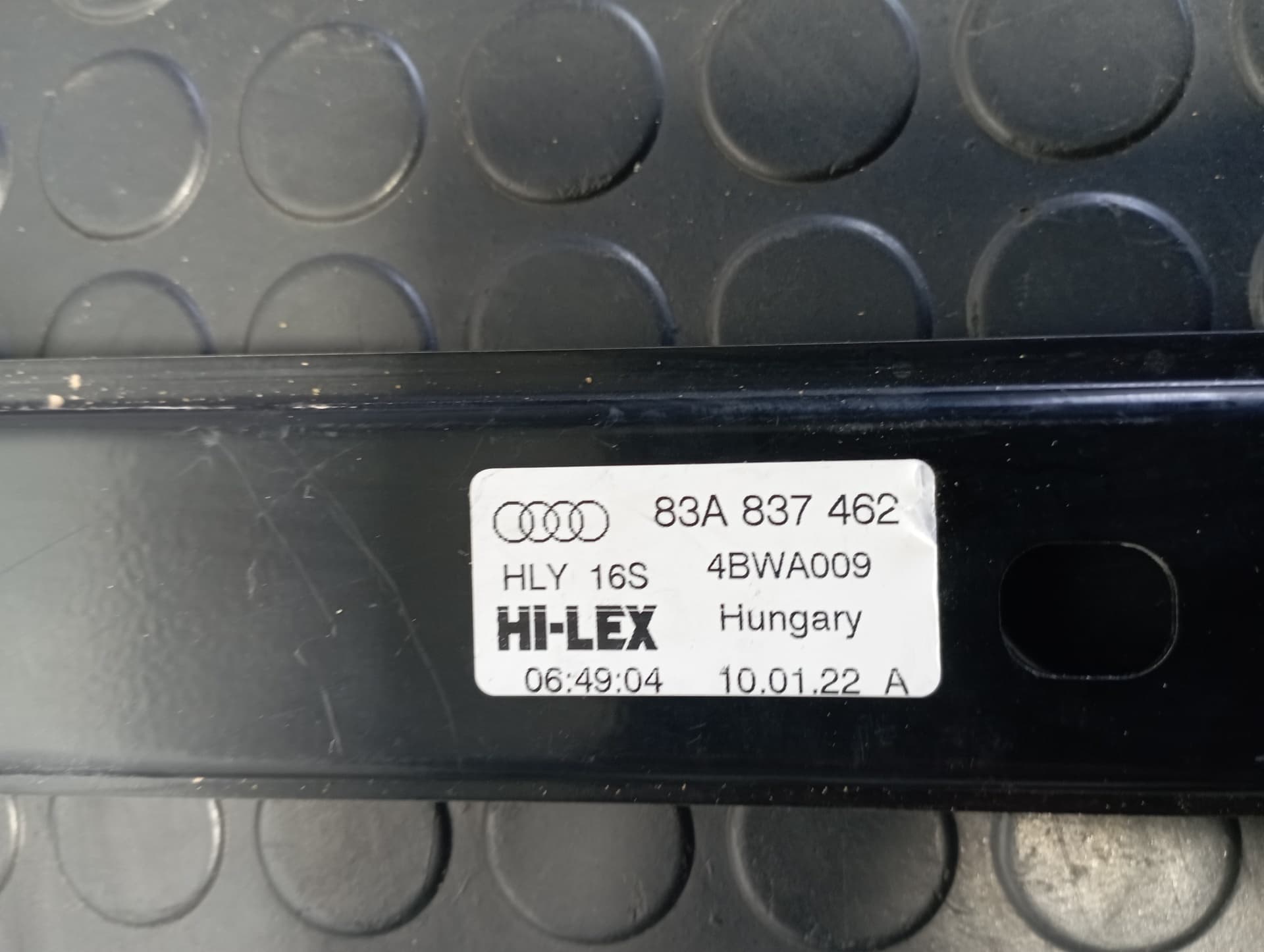 Recambio de ELEVALUNAS DELANTERO DERECHO para AUDI Q3 (F3B) 35 TDI DTSB referencia OEM IAM 83A837462 - BLANCO 3