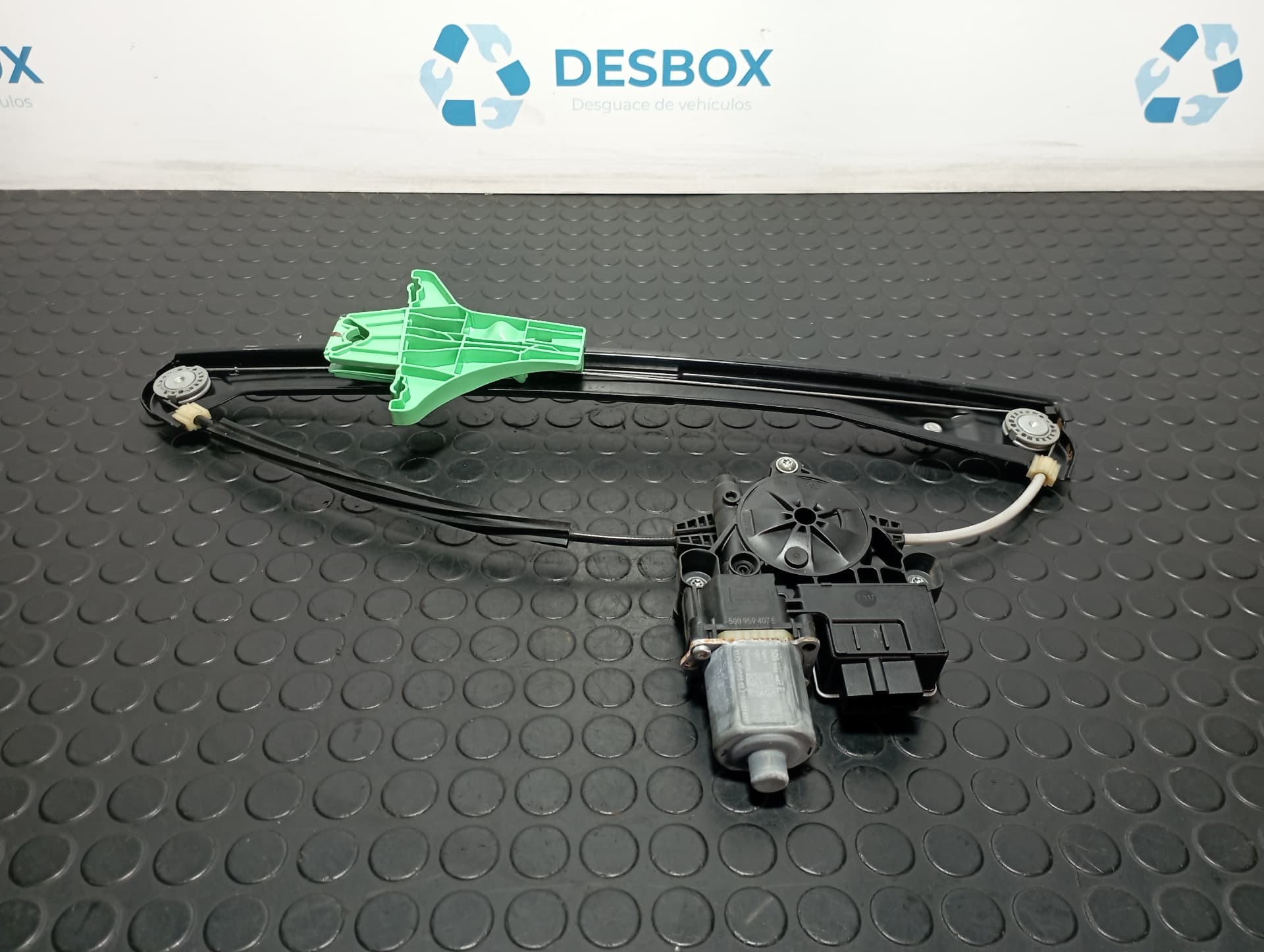 Recambio de ELEVALUNAS TRASERO IZQUIERDO para VOLKSWAGEN TIGUAN 1.9 TDI DTR referencia OEM IAM 5NA839461C - NEGRO 3