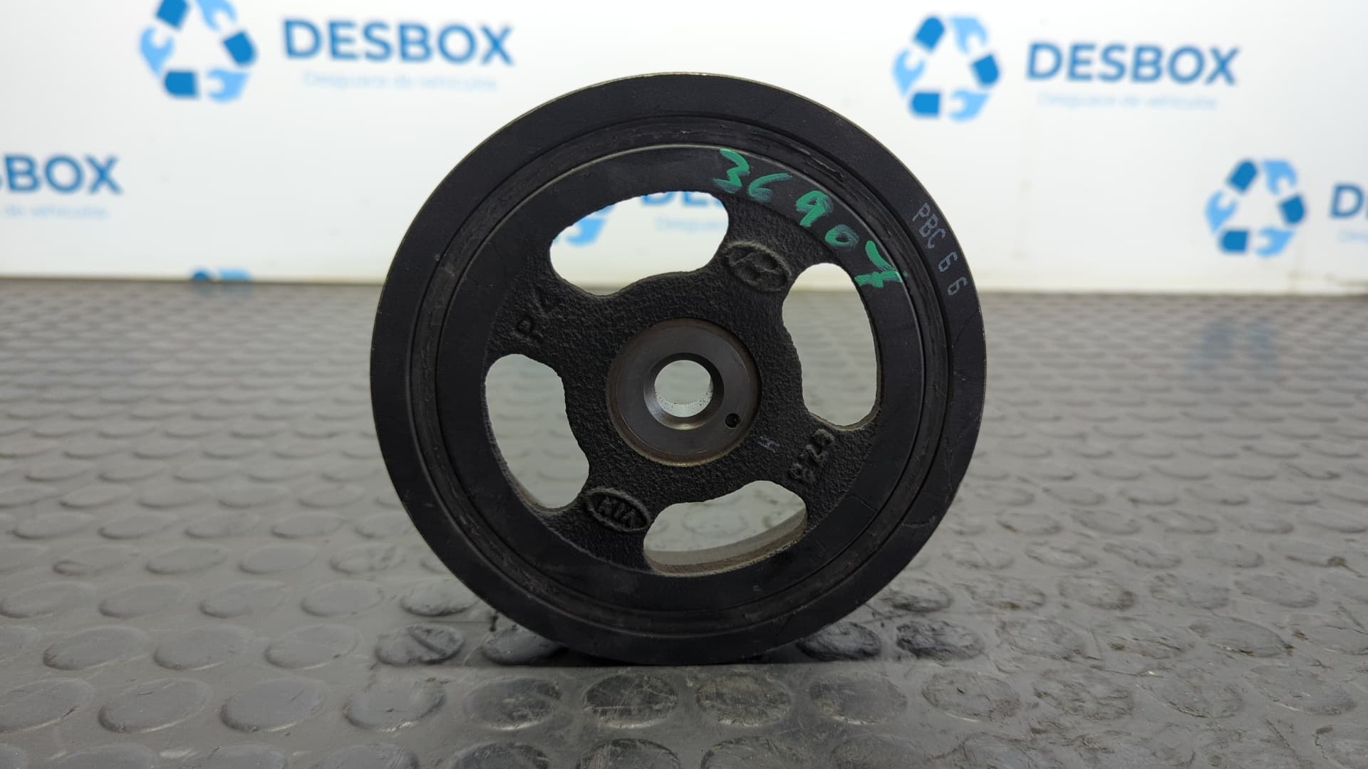 Recambio de POLEA CIGUEÑAL para HYUNDAI IONIQ 6 * G4LE referencia OEM IAM 9Z3 - BLANCO 2