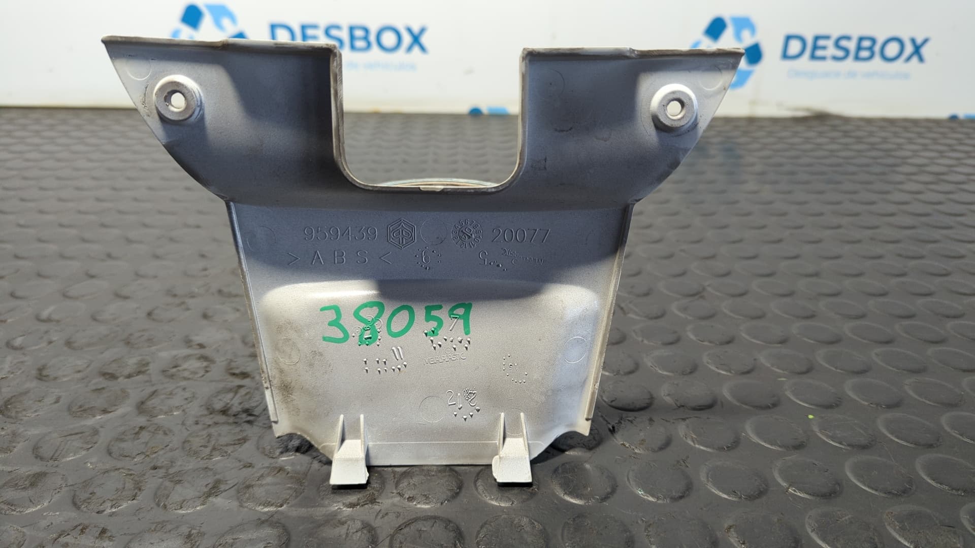 Recambio de MOLDURA para PIAGGIO (VESPA) NRG POWER 49 CC 49CC referencia OEM IAM 959439 - NEGRO 2