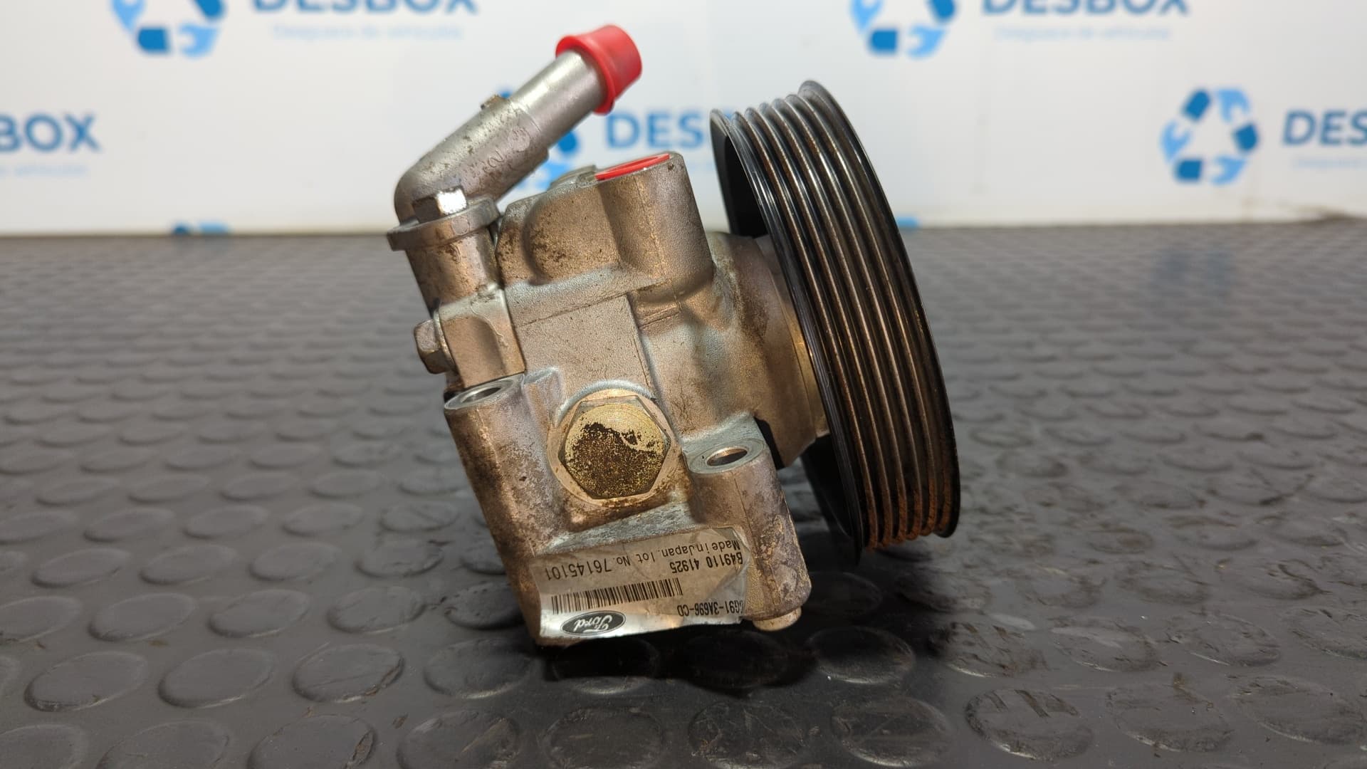 Recambio de BOMBA DIRECCION para FORD MONDEO BER. (CA2) 1.8 TDCI QYBA referencia OEM IAM 6G913A696CD - NEGRO 4
