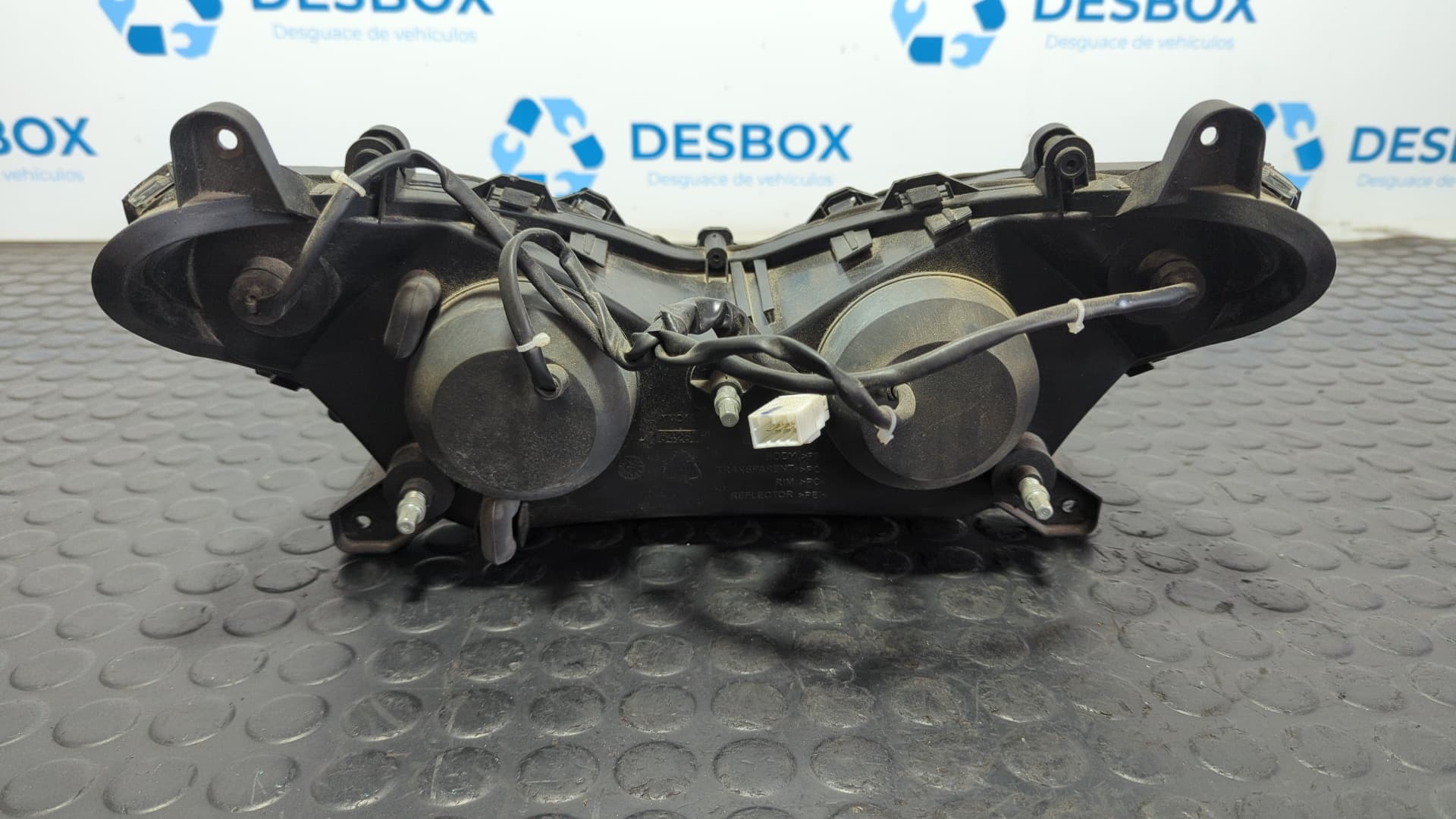 Recambio de FARO DELANTERO para PIAGGIO (VESPA) NRG POWER 49 CC 49CC referencia OEM IAM ITMD10777 - NEGRO 4