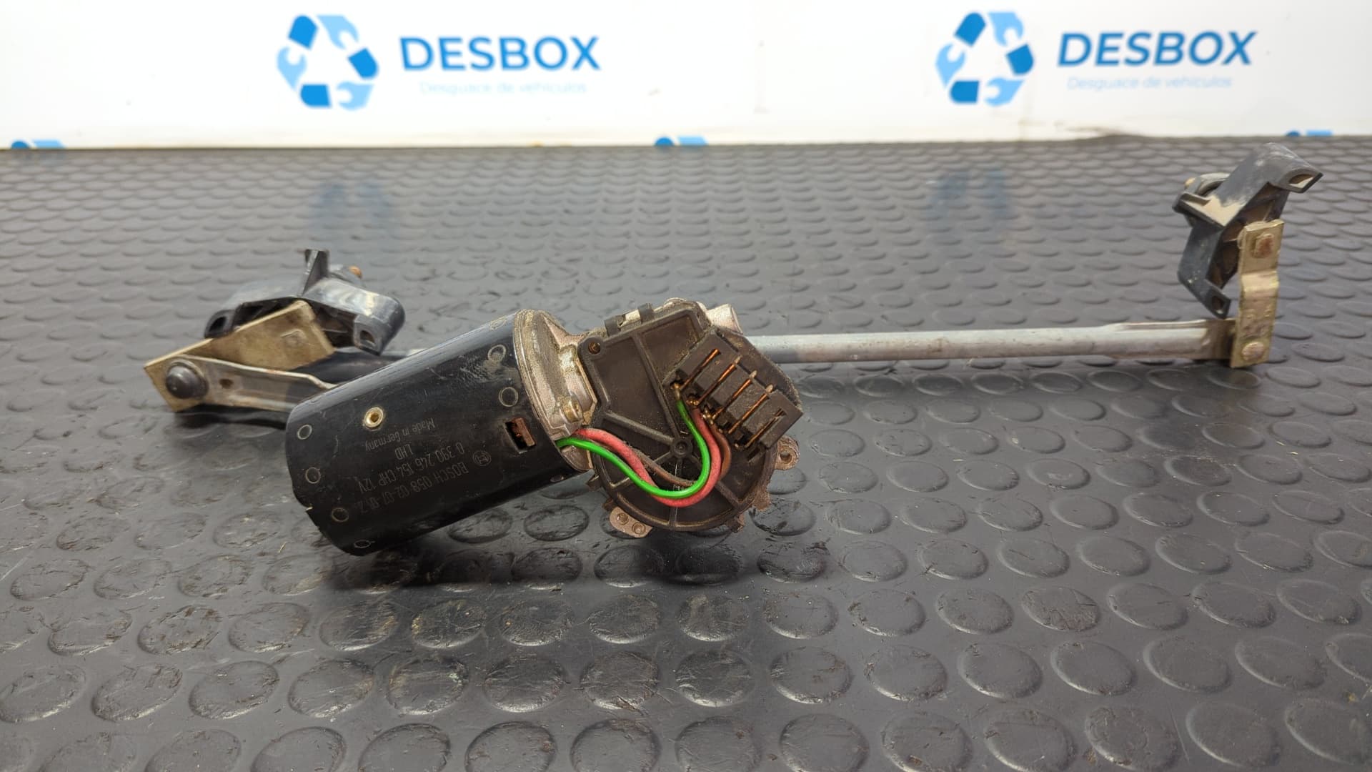 Recambio de MOTOR LIMPIA DELANTERO para PIAGGIO (VESPA) PORTER PICK - UP Diesel LDW1404    referencia OEM IAM 0390246154 - BLANCO 3
