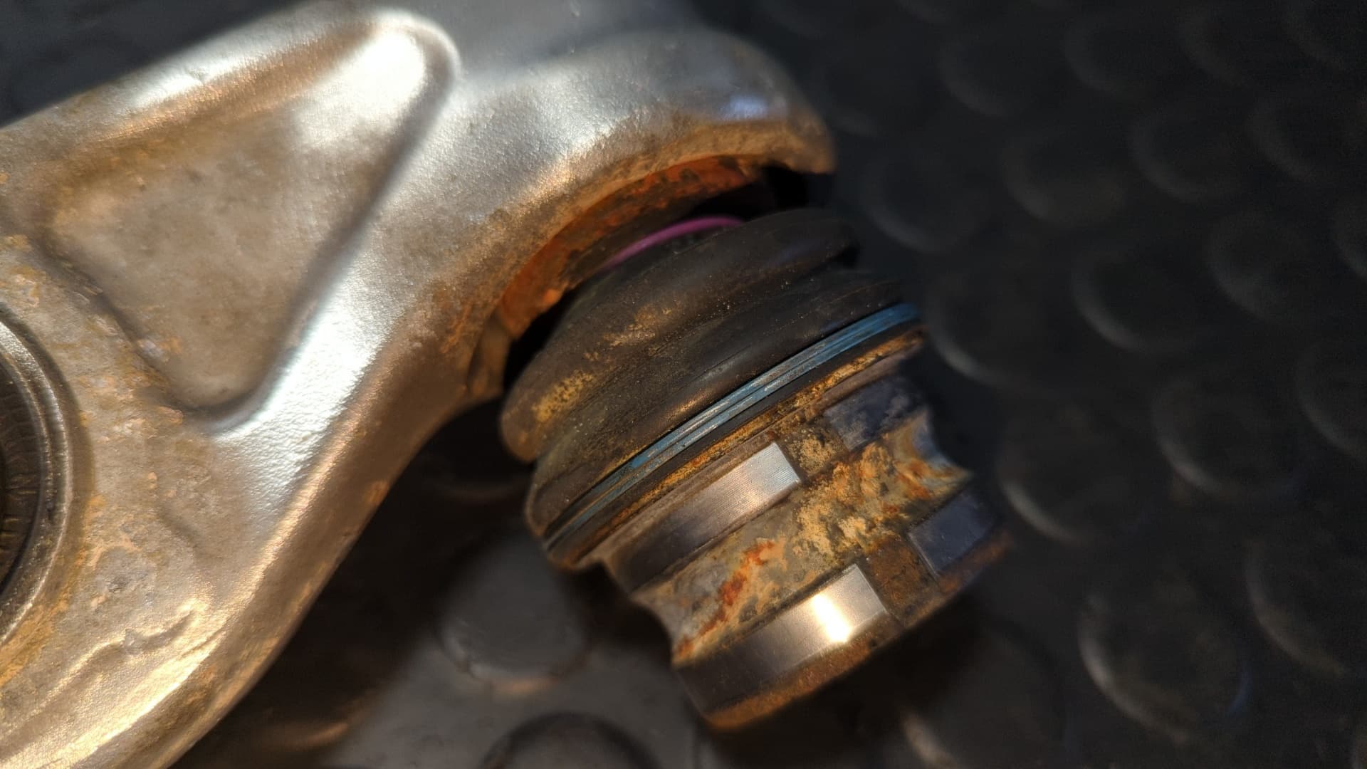 Recambio de BRAZO DERECHO INFERIOR DELANTERO para AUDI Q5 (8R) Q5 2.0 TDI CGL referencia OEM IAM 8K0407156B - AZUL 3