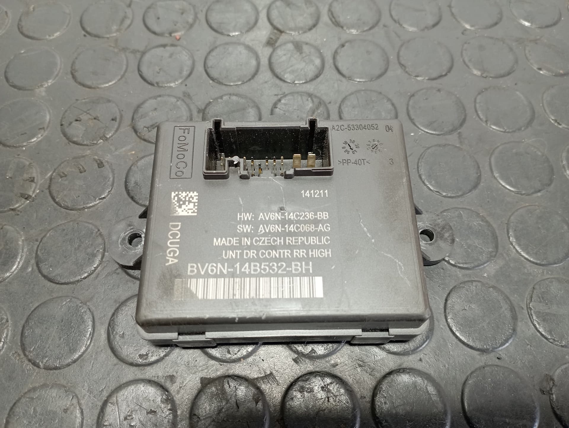 Recambio de MODULO CONFORT para FORD FOCUS TURN. III1.6 TDCI T1DB referencia OEM IAM A2C53304052 - GRIS