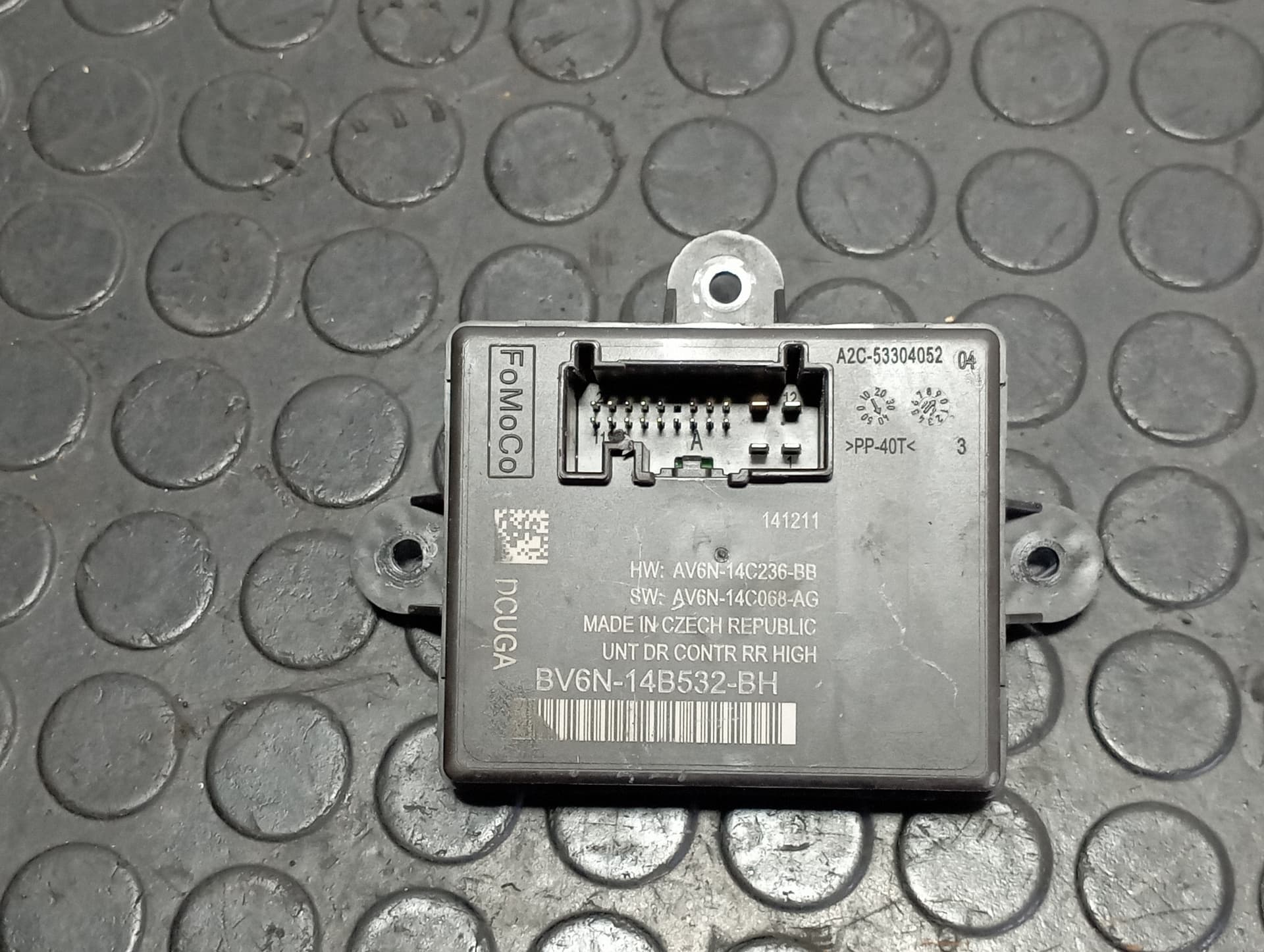 Recambio de MODULO CONFORT para FORD FOCUS TURN. III1.6 TDCI T1DB referencia OEM IAM A2C53304052 - GRIS 3