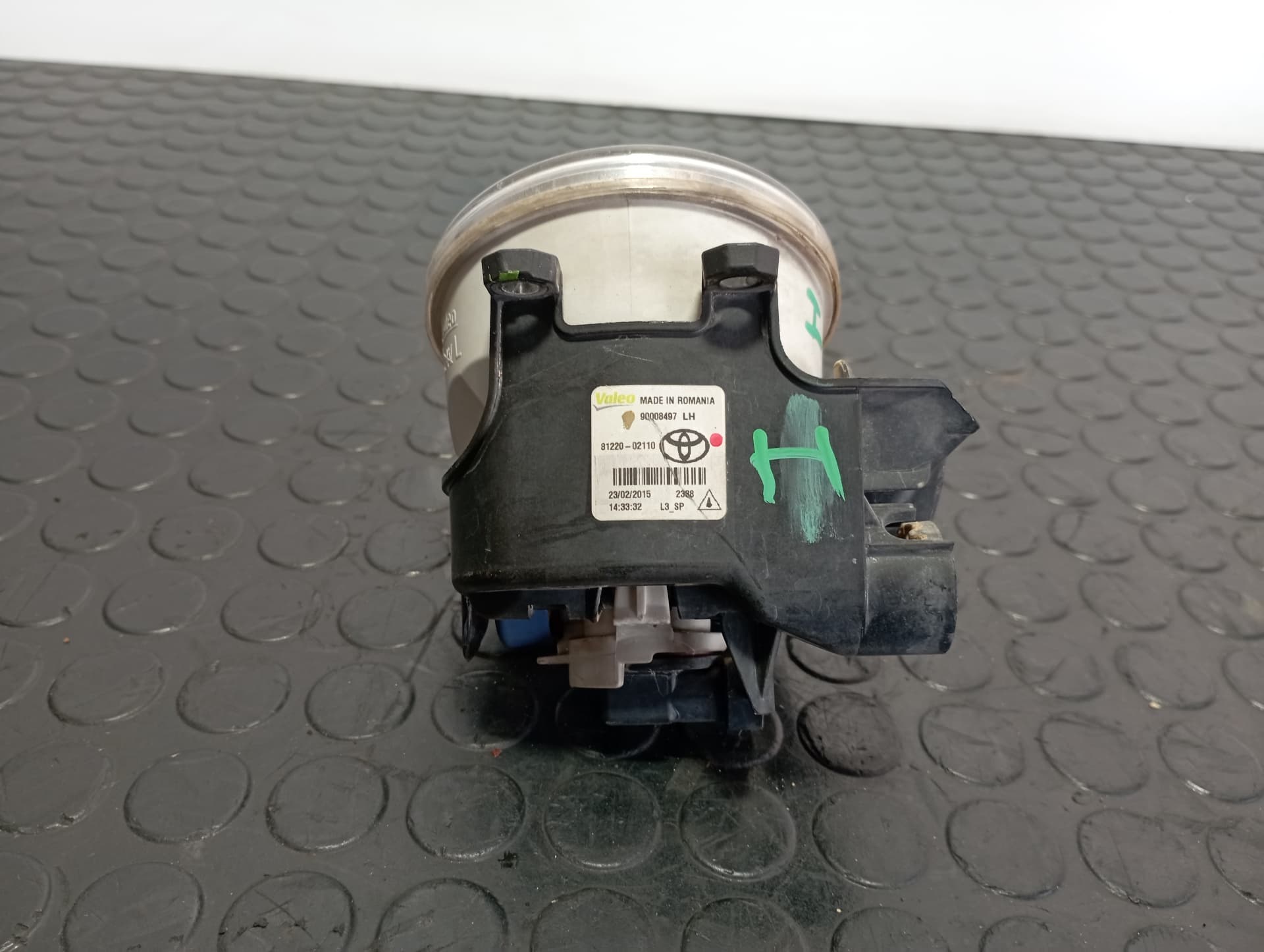 Recambio de FARO ANTINIEBLA IZQUIERDO para TOYOTA AURIS 1.8 HYBRID 2ZR referencia OEM IAM 90008497LH - BLANCO 4