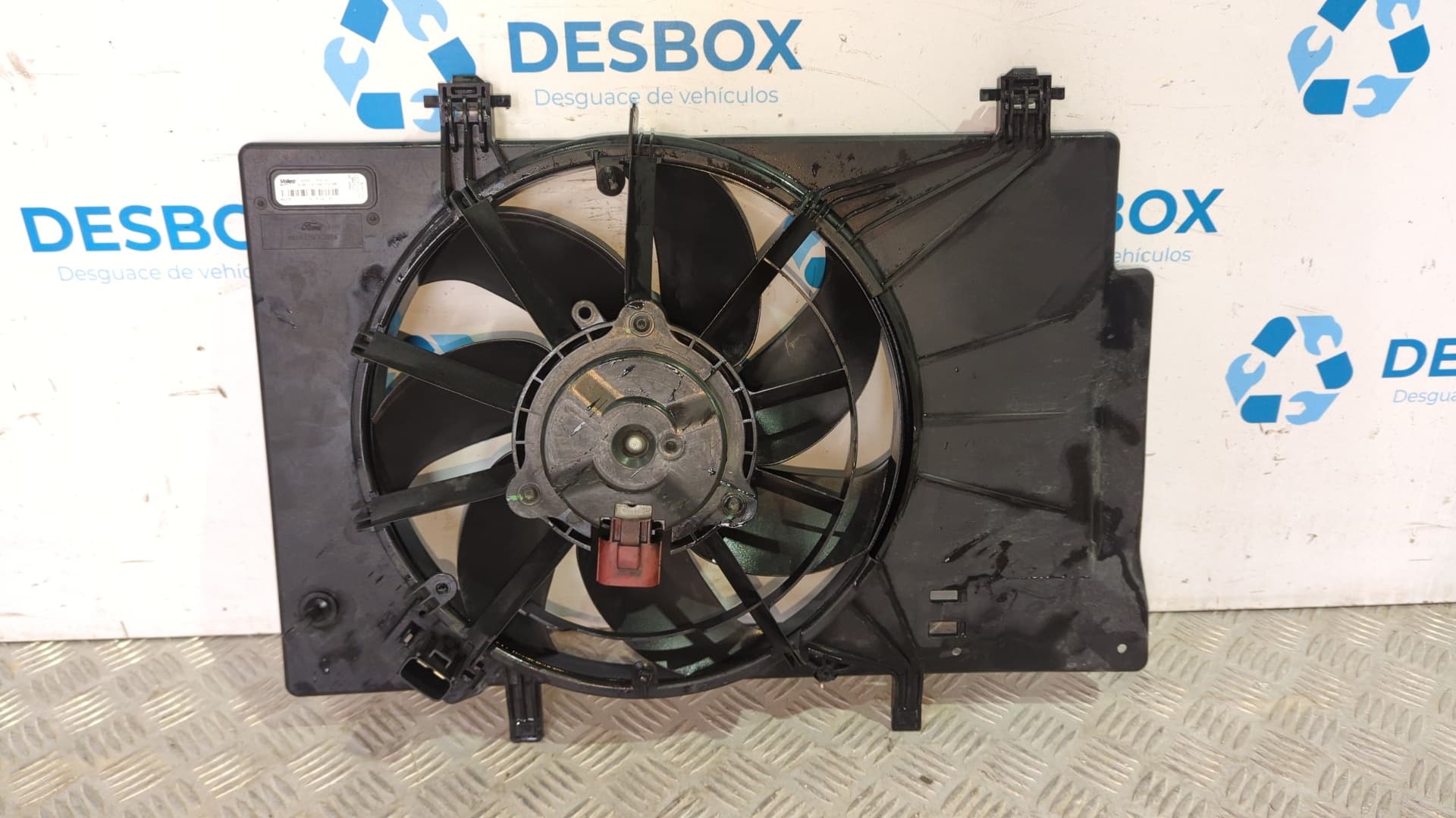Recambio de ELECTROVENTILADOR para FORD FIESTA (CCN) Black Edition SFJA referencia OEM IAM C1B18C607AC - BLANCO