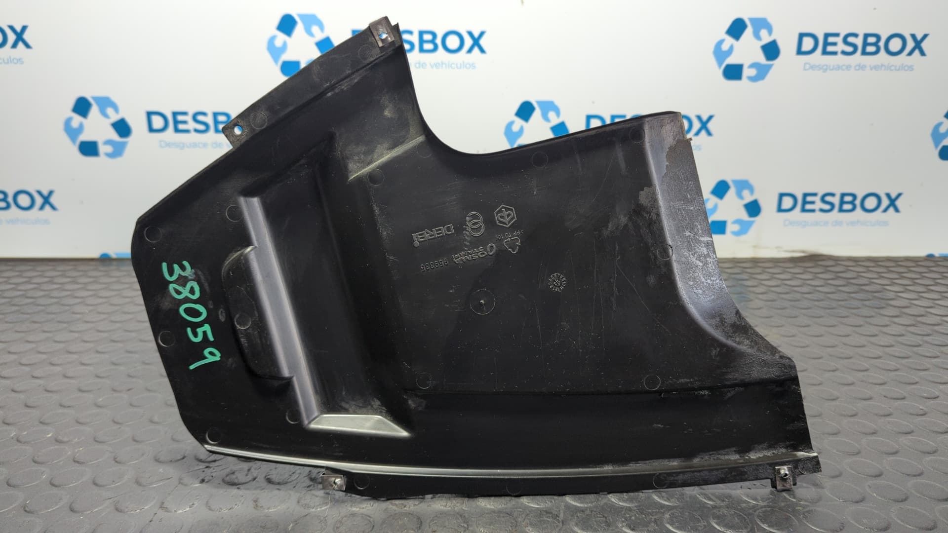 Recambio de GUARDABARROS TRASERO para PIAGGIO (VESPA) NRG POWER 49 CC 49CC referencia OEM IAM 959335 - NEGRO 3