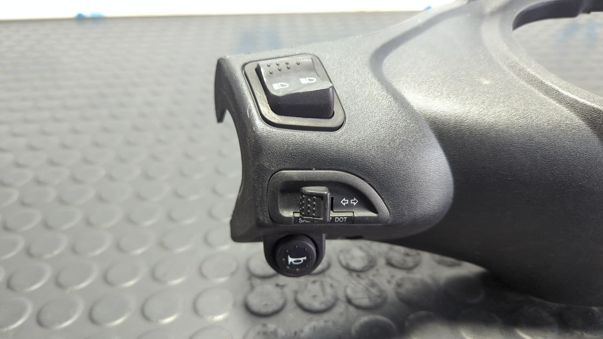 Recambio de MOLDURA para PIAGGIO (VESPA) NRG POWER 49 CC 49CC referencia OEM IAM 674538 - NEGRO 3