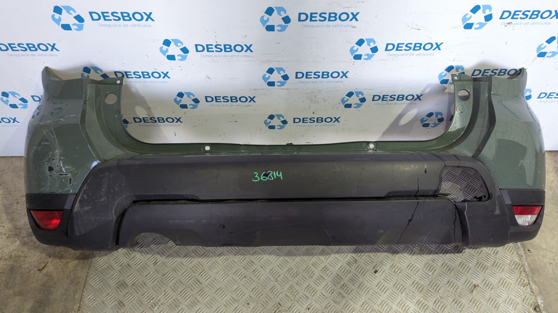 Recambio de PARAGOLPES TRASERO para DACIA DUSTER II 0.999 H4DF4 - VERDE