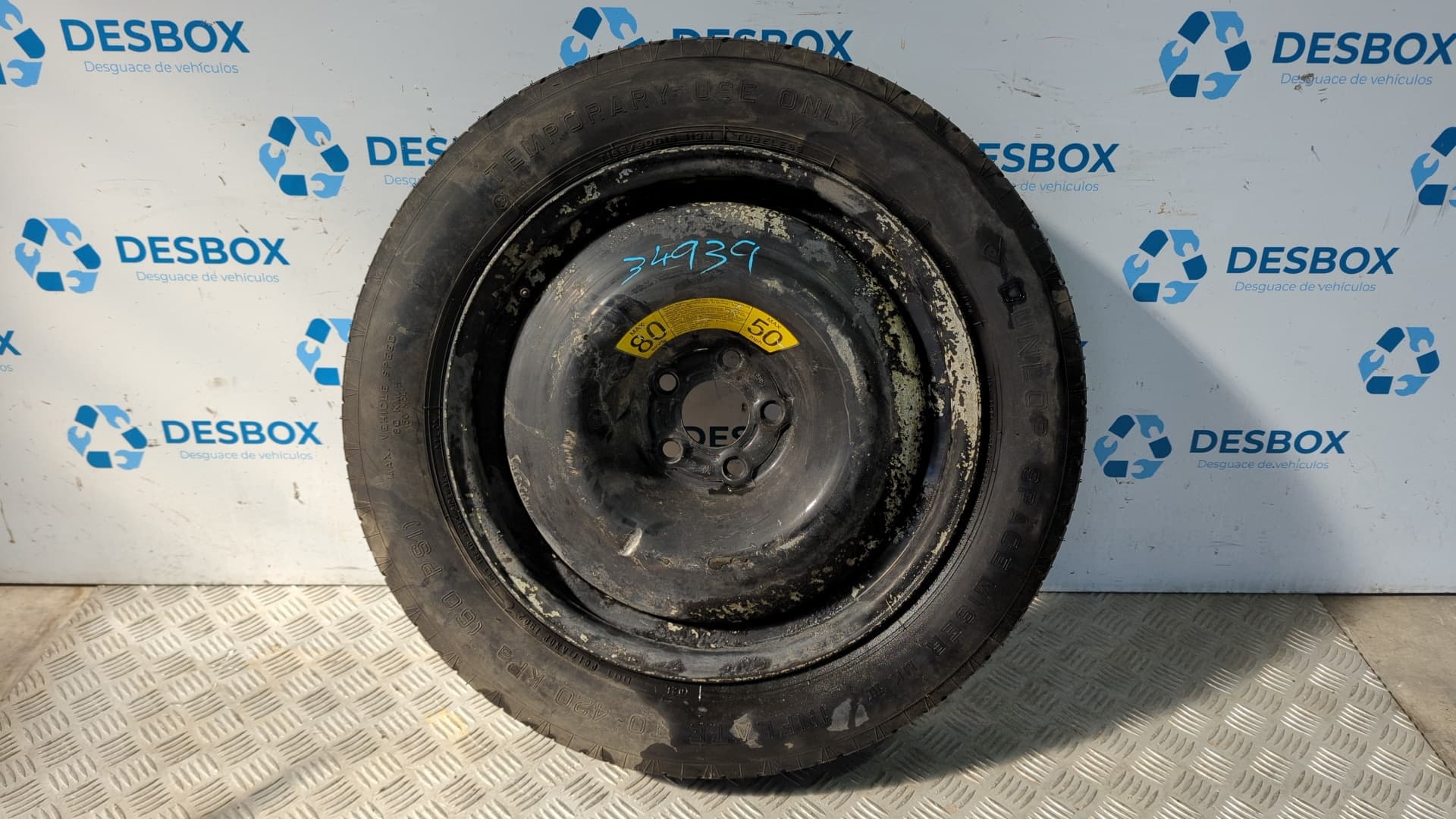 Recambio de NEUMATICO REPUESTO para MERCEDES-BENZ CLASE M (W163) referencia OEM IAM 1634011102