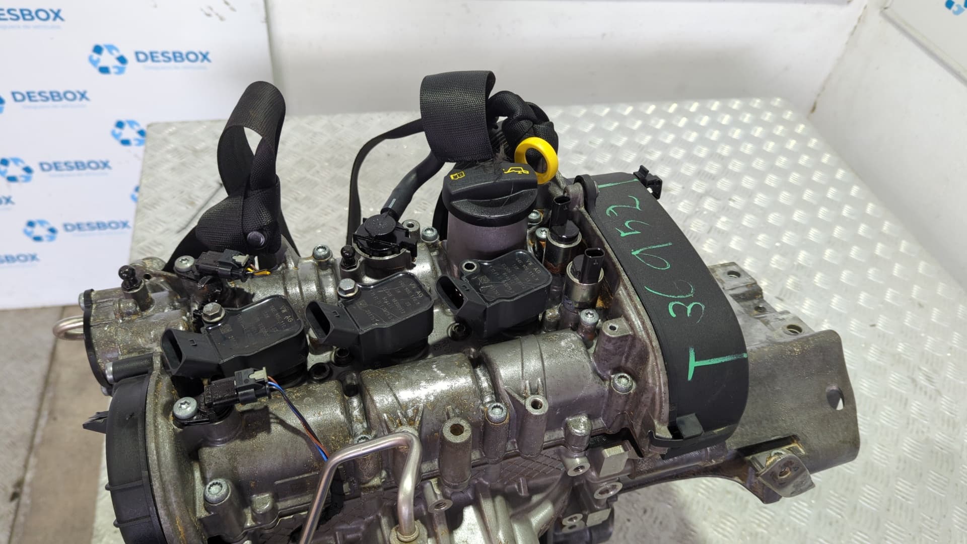 Recambio de MOTOR para VOLKSWAGEN T-CROSS (D31) 1.0 TSI DKLA referencia OEM IAM DKR - NARANJA 3