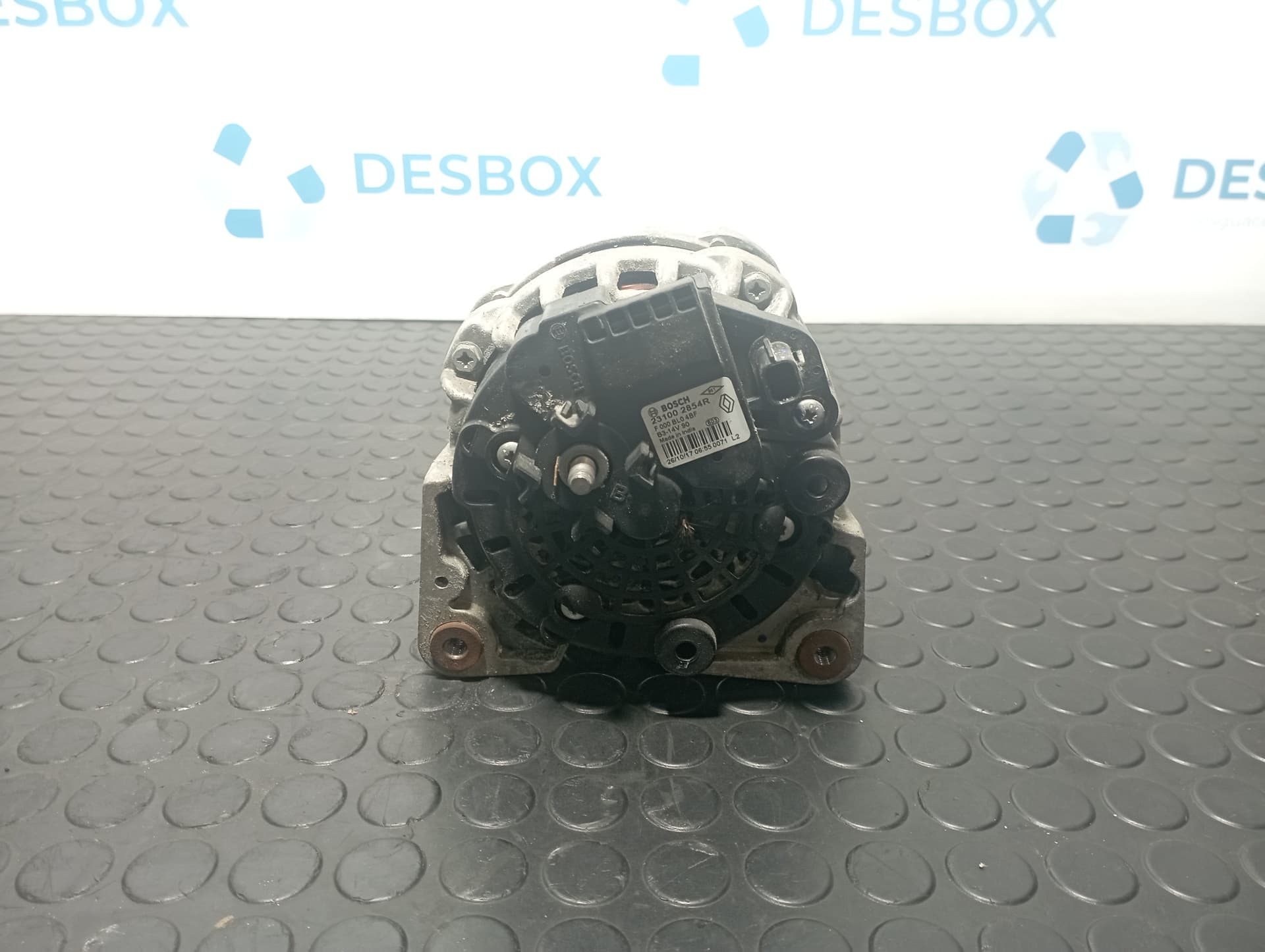 Recambio de ALTERNADOR para RENAULT CAPTUR Dynamique H4B400 referencia OEM IAM 231002854R - BLANCO 2