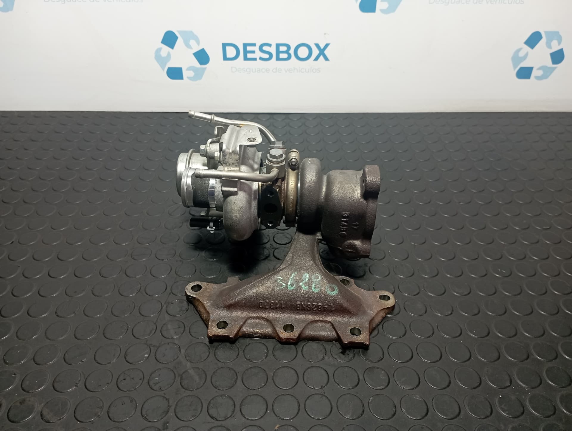 Recambio de TURBOCOMPRESOR para RENAULT CAPTUR Dynamique H4B400 referencia OEM IAM 8201234380 - BLANCO 2