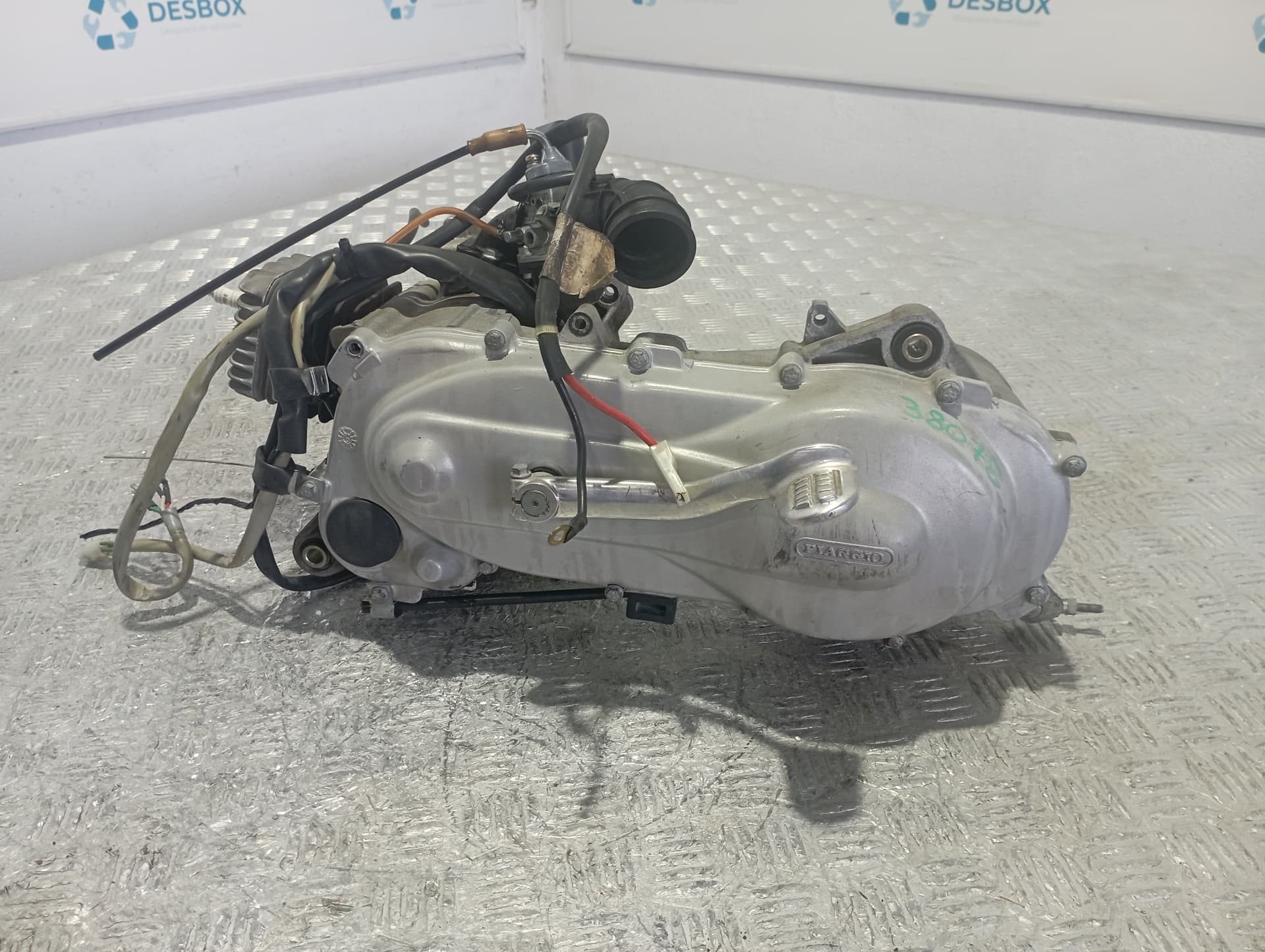Recambio de MOTOR  para PIAGGIO (VESPA) VESPA C38 LX 50  50 referencia OEM IAM C161M - BLANCO 4