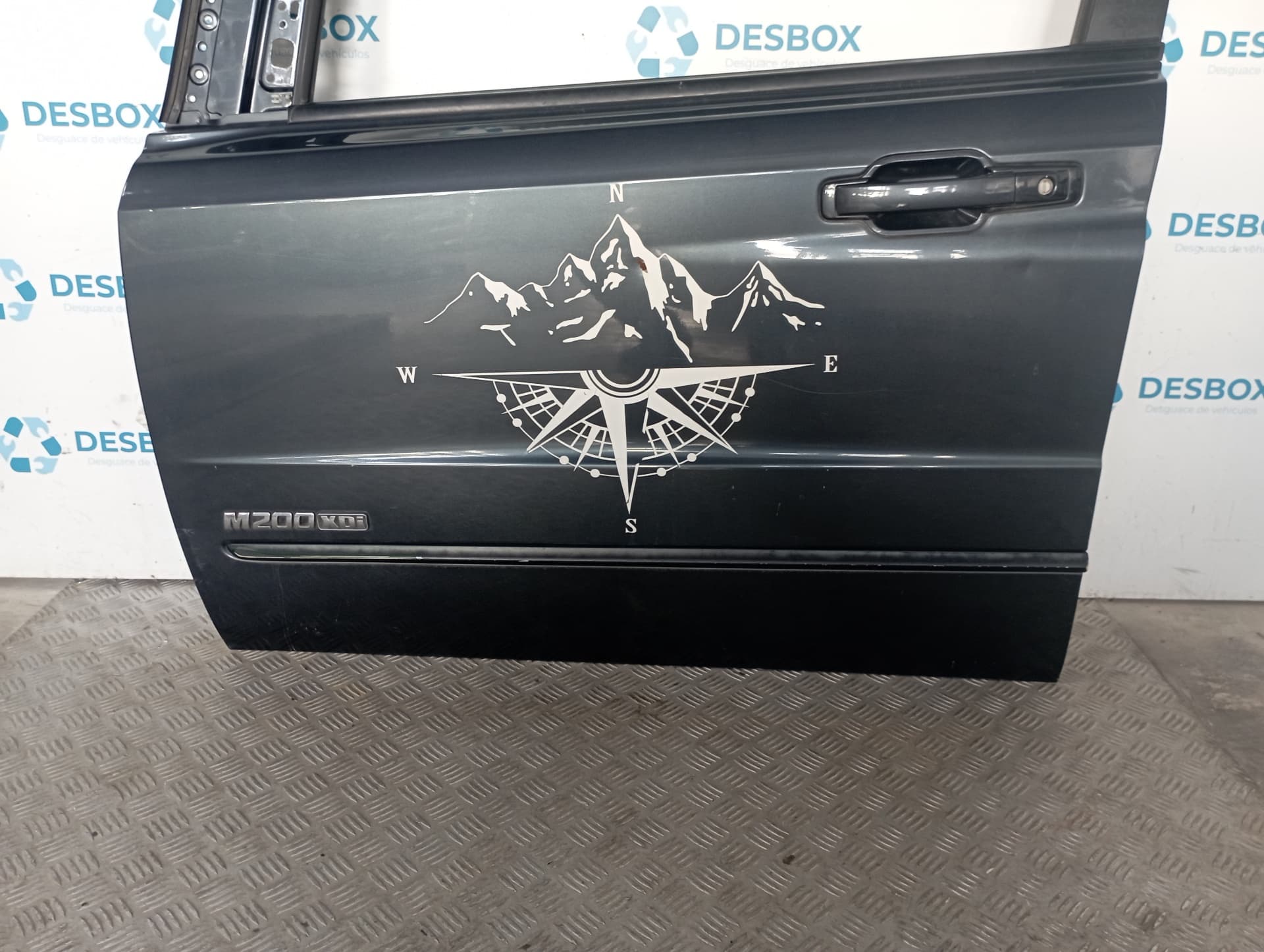 Recambio de PUERTA DELANTERA IZQUIERDA para SSANGYONG KYRON 2.0 DI D20DT - GRIS 4