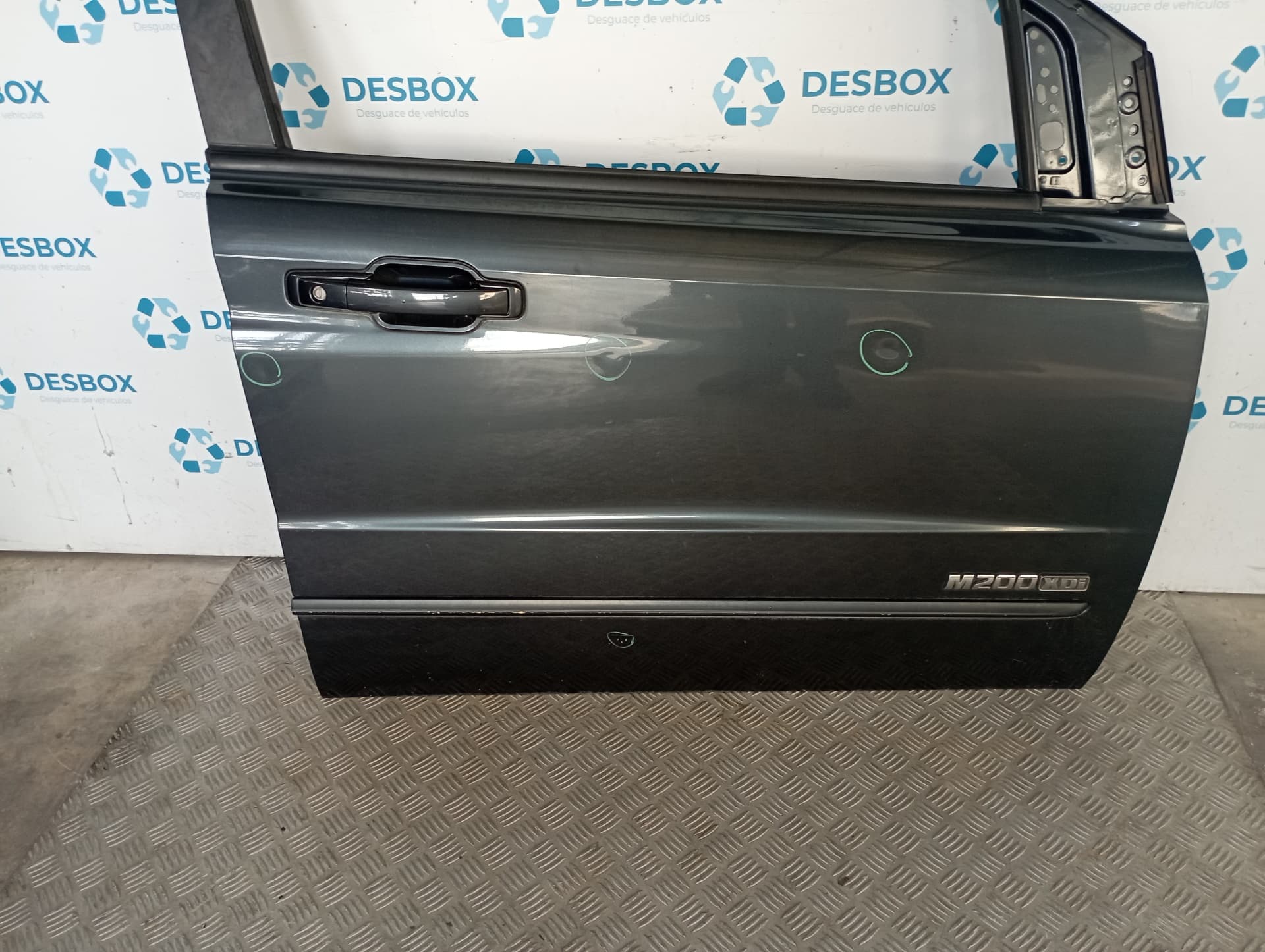 Recambio de PUERTA DELANTERA DERECHA para SSANGYONG KYRON 2.0 DI D20DT - GRIS 2