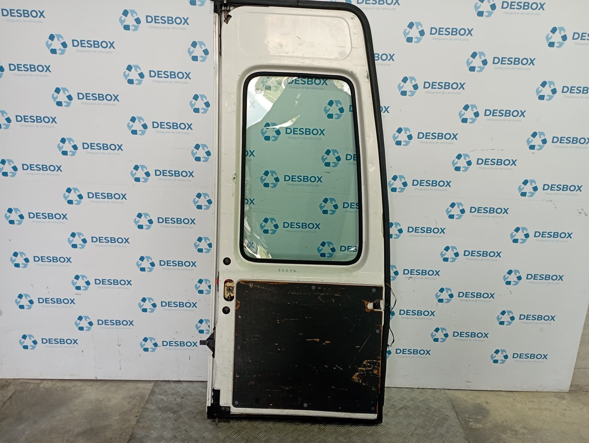 Recambio de PORTON TRASERO IZQUIERDO para FORD TRANSIT, COMBI 1995 FT  100   2.5  largo  HD 4EC - BLANCO 8