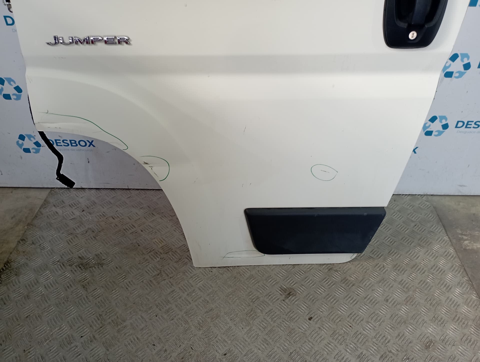 Recambio de PUERTA DELANTERA IZQUIERDA para CITROEN JUMPER CAJA ABIERTA (06.2006 =>) 4HU - BLANCO 5