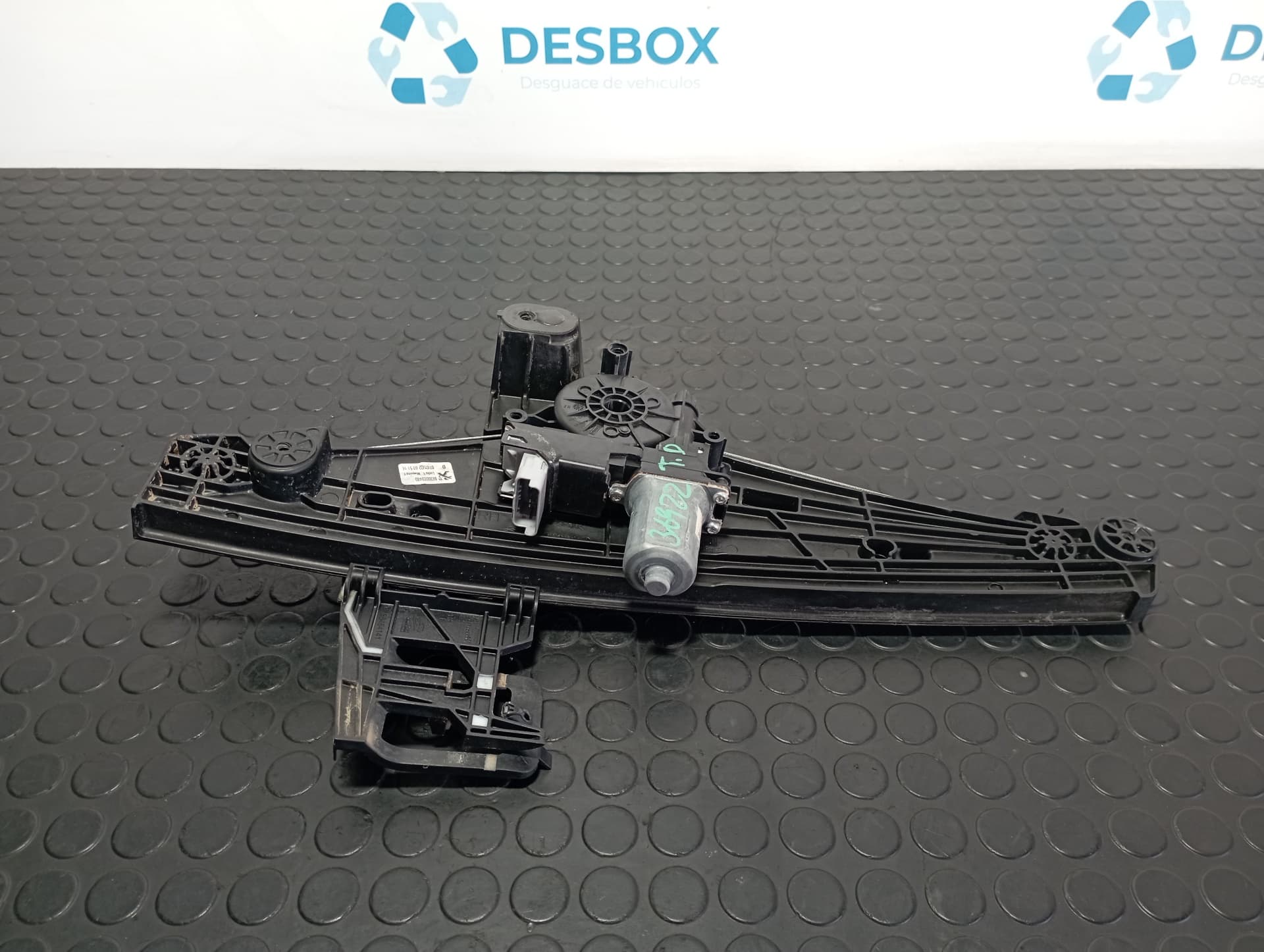 Recambio de ELEVALUNAS TRASERO DERECHO para PEUGEOT 2008 (--.2013->) 2008 ACTIVE PURETECH HN05 - BLANCO