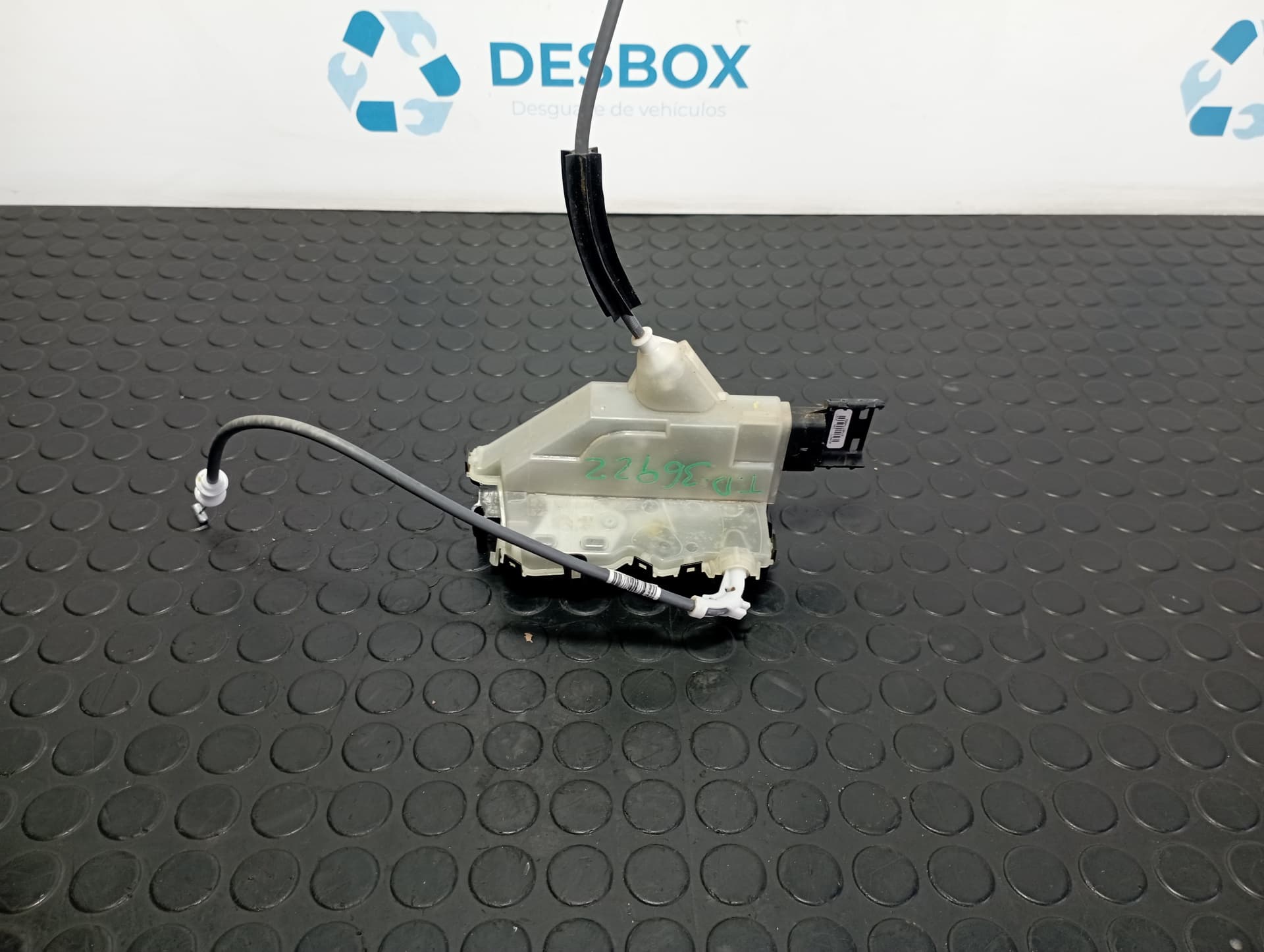 Recambio de CERRADURA PUERTA TRASERA DERECHA para PEUGEOT 2008 (--.2013->) 2008 ACTIVE PURETECH HN05 - BLANCO