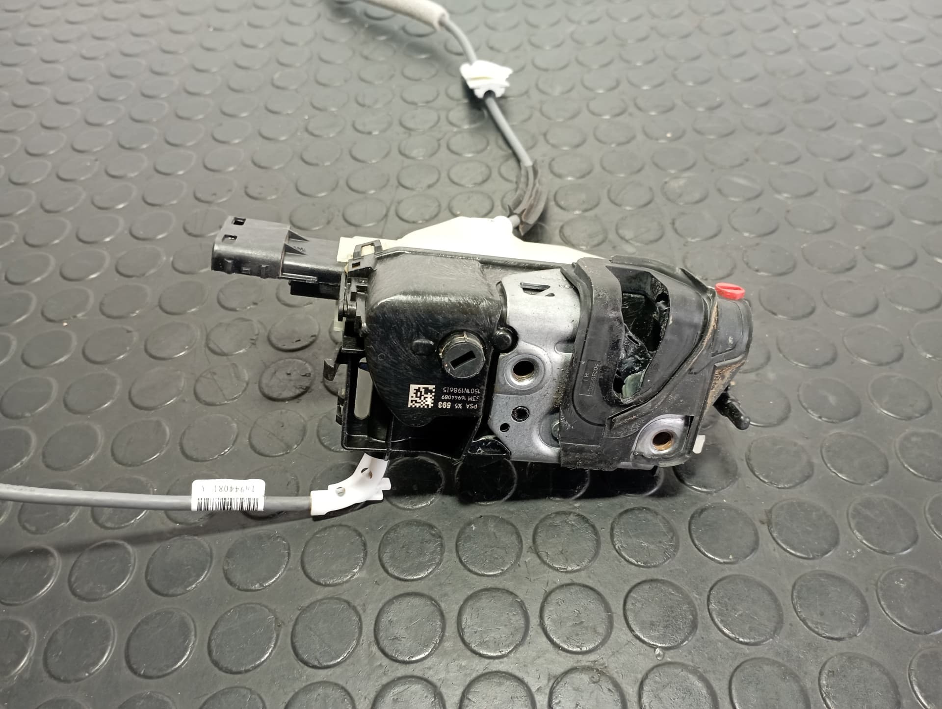 Recambio de CERRADURA PUERTA TRASERA DERECHA para PEUGEOT 2008 (--.2013->) 2008 ACTIVE PURETECH HN05 - BLANCO 4