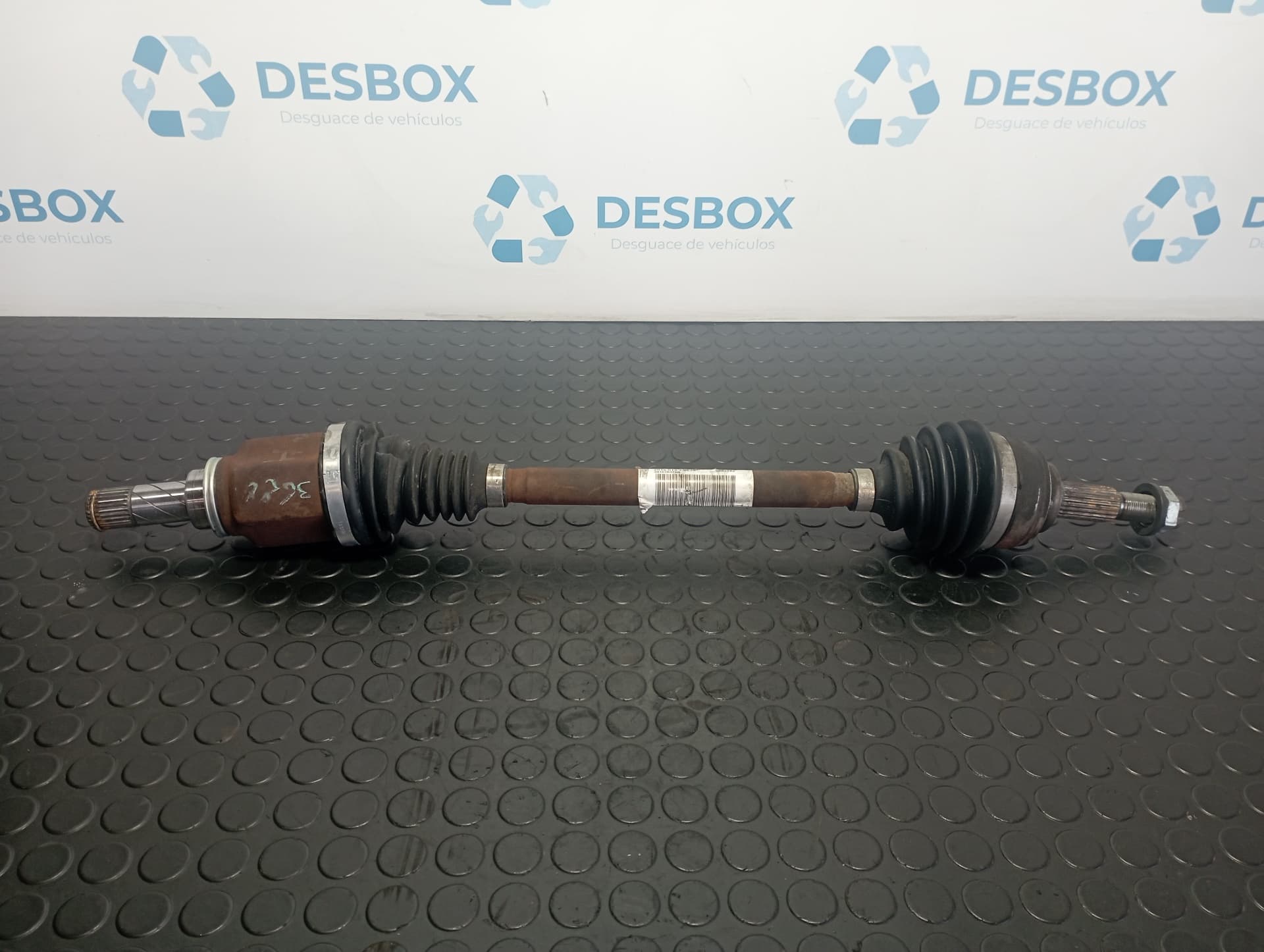 Recambio de TRANSMISION DELANTERA IZQUIERDA para RENAULT CAPTUR Dynamique H4B400 referencia OEM IAM 391016376R - BLANCO