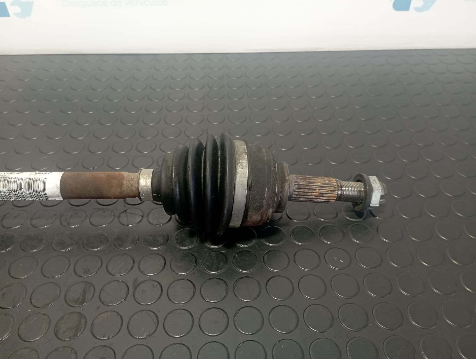 Recambio de TRANSMISION DELANTERA IZQUIERDA para RENAULT CAPTUR Dynamique H4B400 referencia OEM IAM 391016376R - BLANCO 3