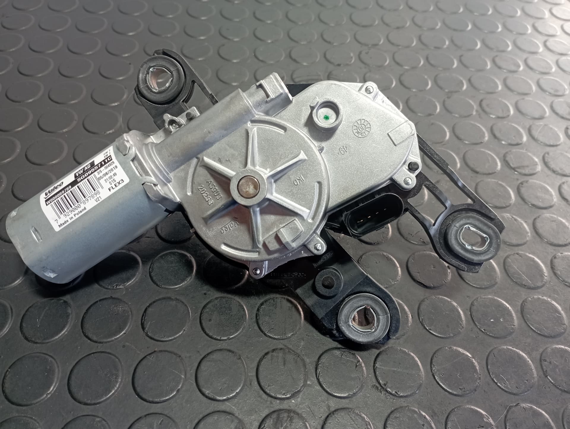 Recambio de MOTOR LIMPIA TRASERO para VOLKSWAGEN TIGUAN 2.0 TDI DFG referencia OEM IAM 5G0955711C - BLANCO 4