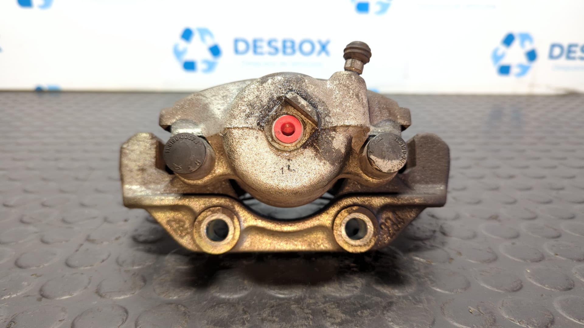 Recambio de PINZA DE FRENO DELANTERA DERECHA para OPEL CALIBRA 2.0 C20NE referencia OEM IAM KBA60298 - GRIS 2