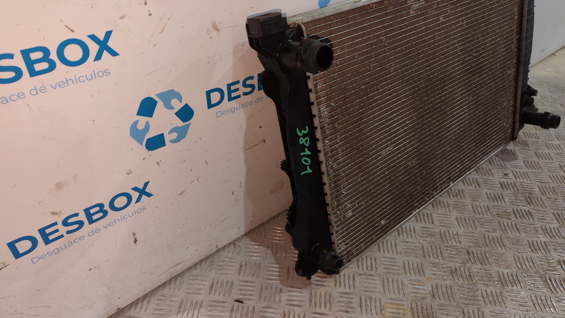 Recambio de RADIADOR AGUA para AUDI A4 CABRIO (8H) 3.0 TDI ASB - AZUL 6