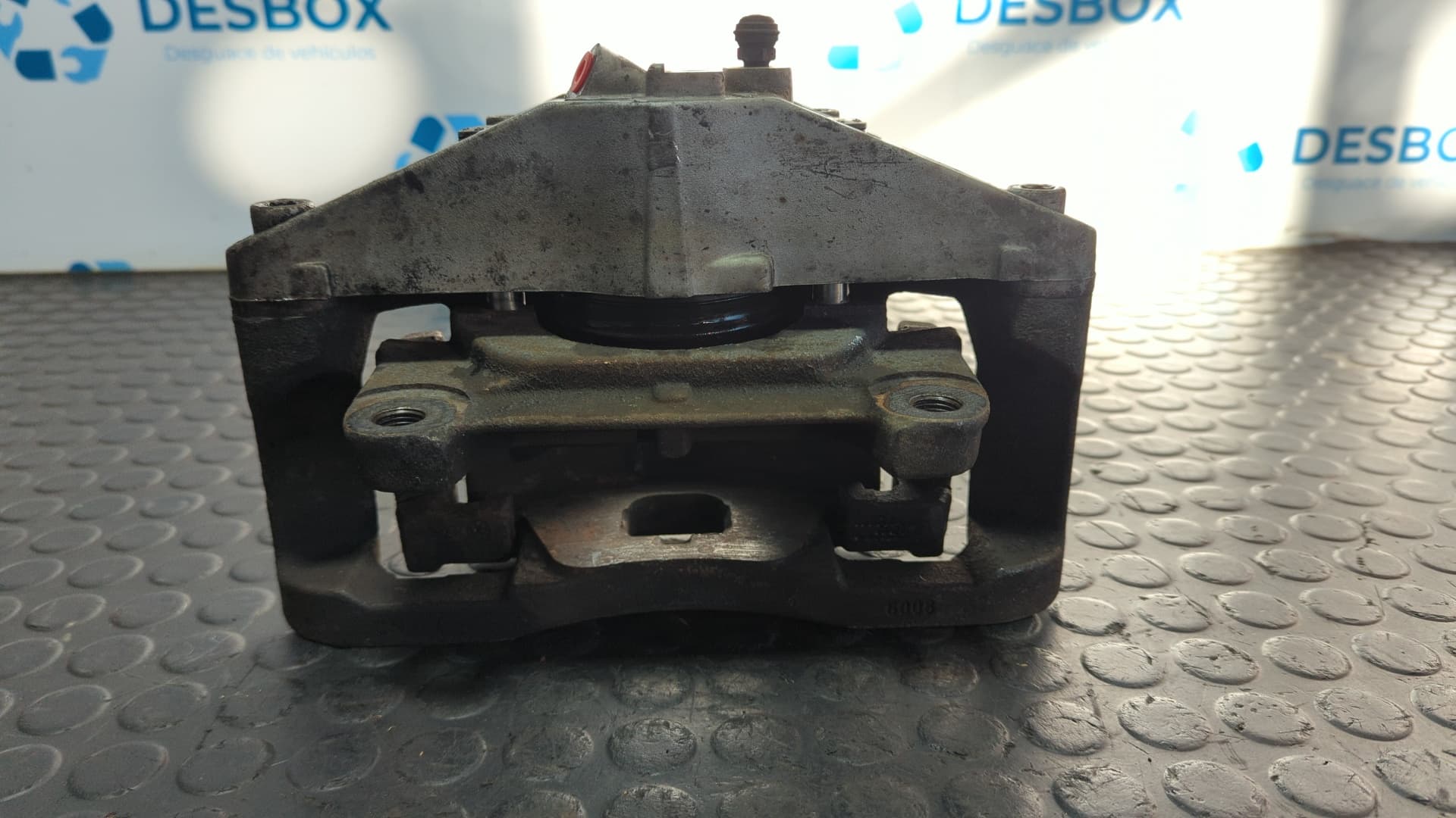 Recambio de PINZA DE FRENO DELANTERA IZQUIERDA para AUDI A4 CABRIO (8H) 3.0 TDI ASB referencia OEM IAM ATE 973 - AZUL 4