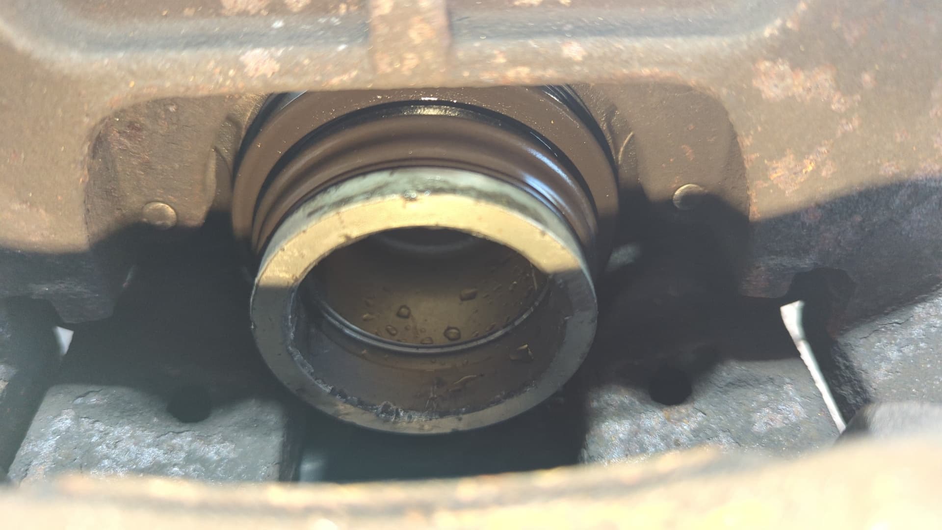 Recambio de PINZA DE FRENO DELANTERA IZQUIERDA para AUDI A4 CABRIO (8H) 3.0 TDI ASB referencia OEM IAM ATE 973 - AZUL 3