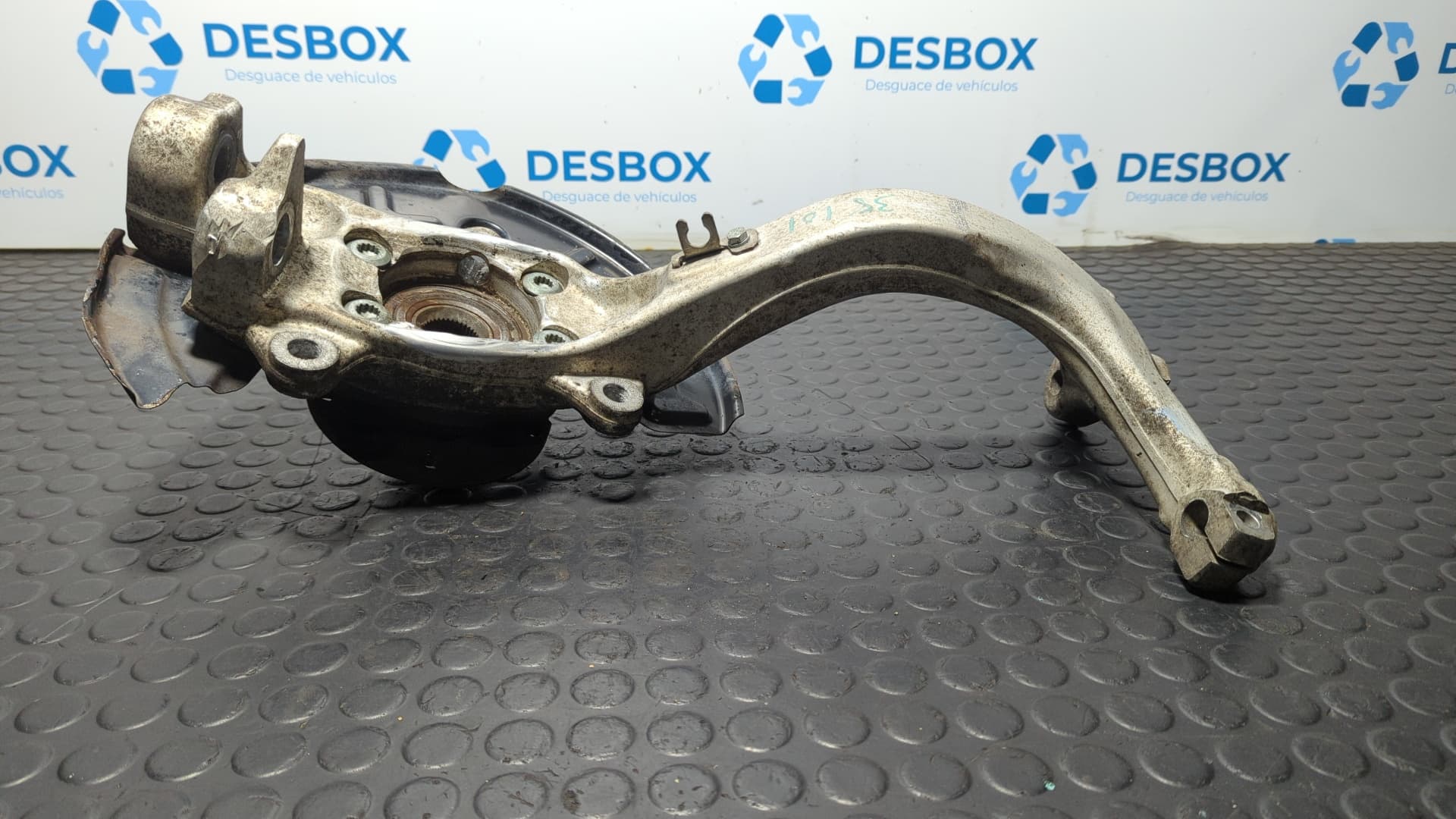 Recambio de MANGUETA DELANTERA DERECHA para AUDI A4 CABRIO (8H) 3.0 TDI ASB referencia OEM IAM 8E0407242D - AZUL 3
