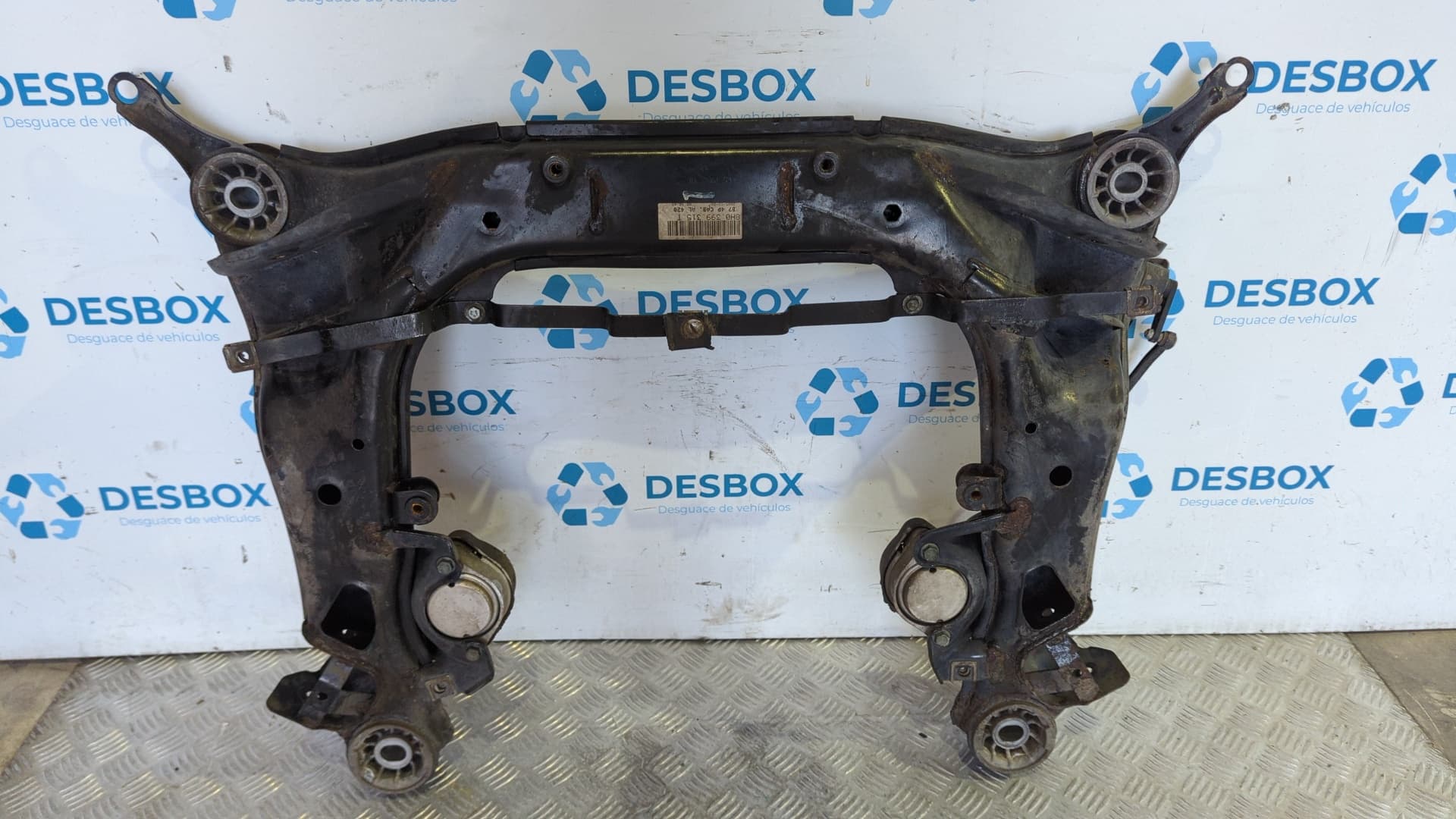 Recambio de PUENTE DELANTERO para AUDI A4 CABRIO (8H) 3.0 TDI ASB referencia OEM IAM 8H0399315T - AZUL 3